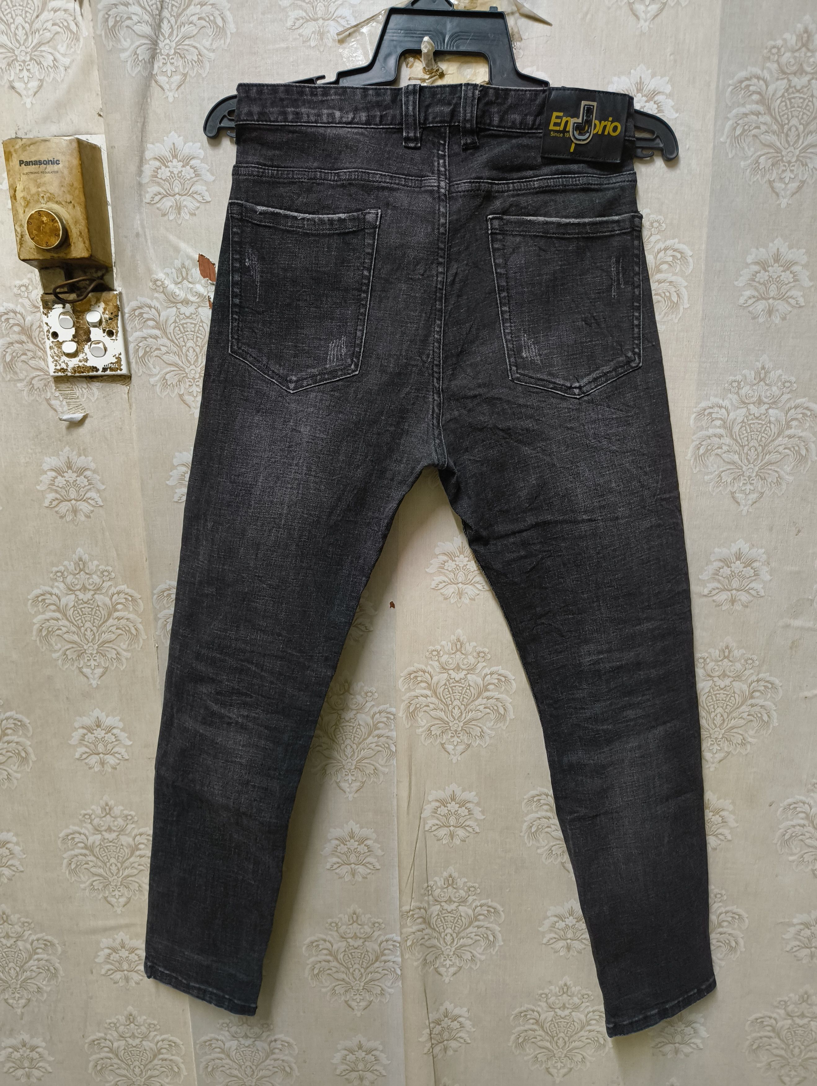 Japanese Brand EMPORIO JEANS AVANT GARDE FUN DENIM Size US 35 - 3 Thumbnail