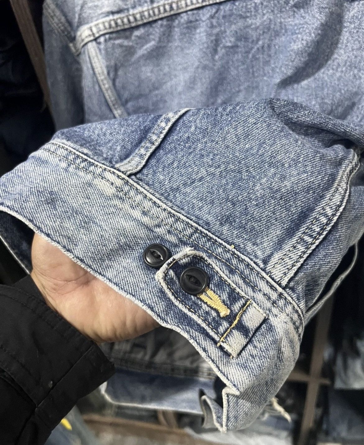 Lee 🔥Vintage Lee Riders x Edwin Denim Trucker Size US S / EU 44-46 / 1 - 17 Thumbnail