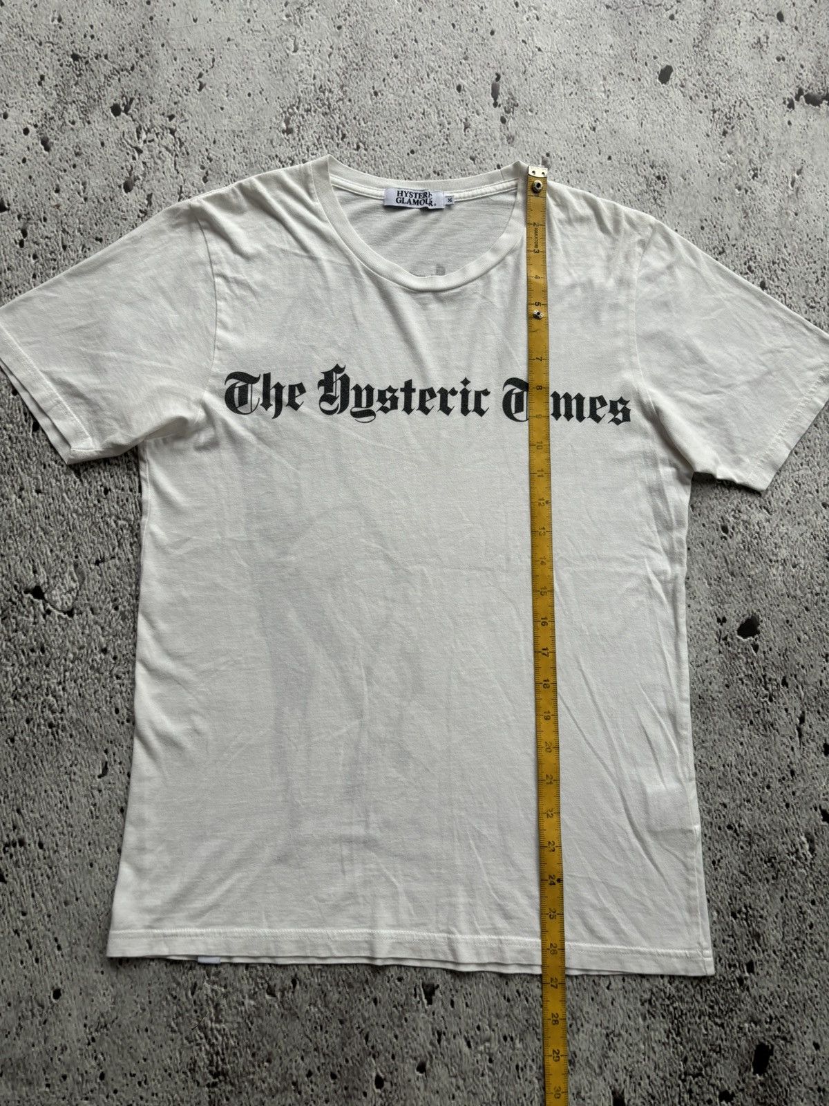 Hysteric Glamour The Hysteric Glamour Times tshirt Size US M / EU 48-50 / 2 - 12 Thumbnail