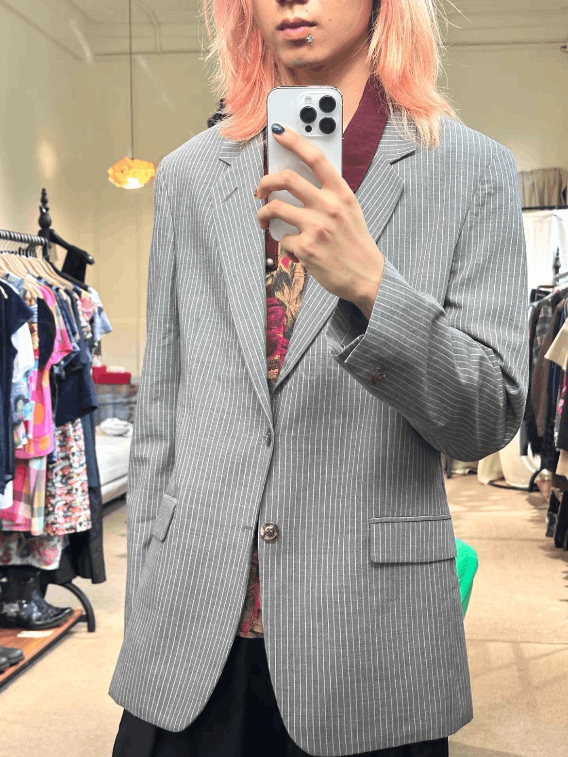 Maison Margiela Sz 48 Maison Margiela 13SS Stripe Jacket-2508 Size US M / EU 48-50 / 2 - 5 Thumbnail