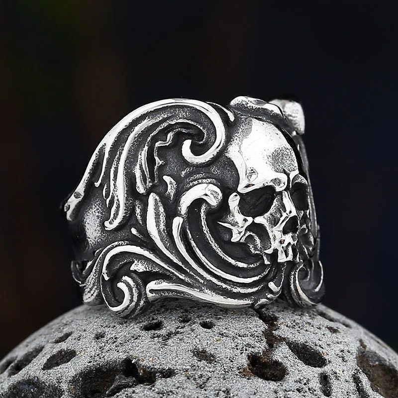 Japanese Brand × Jewelry × Vintage Stainless Steel Seaman Ring Size ONE SIZE - 2 Thumbnail