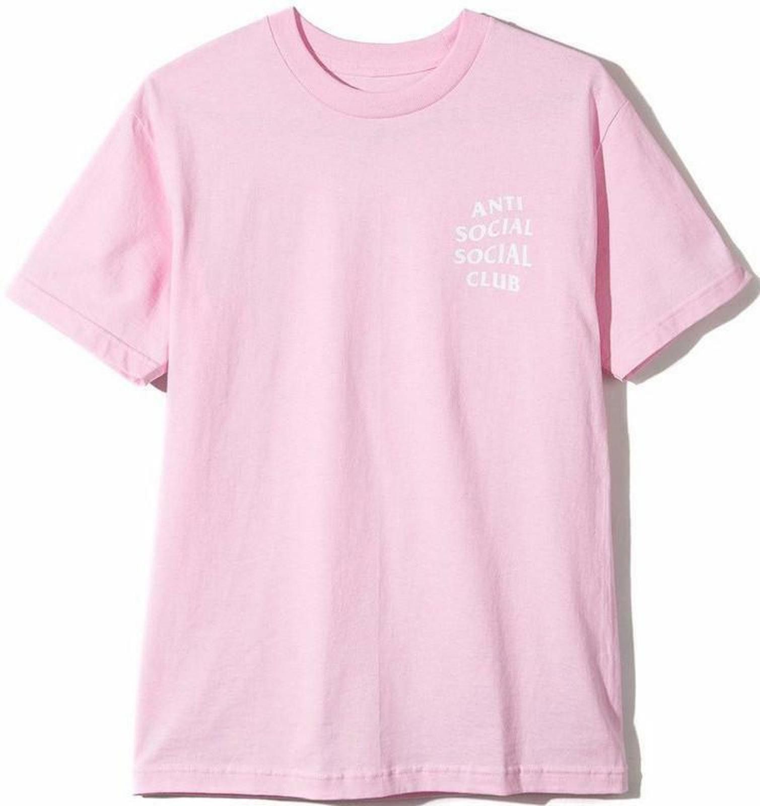 Anti Social Social Club Anti Social Social Club Logo Tee 2 Pink Size L Size US L / EU 52-54 / 3 - 1 Thumbnail