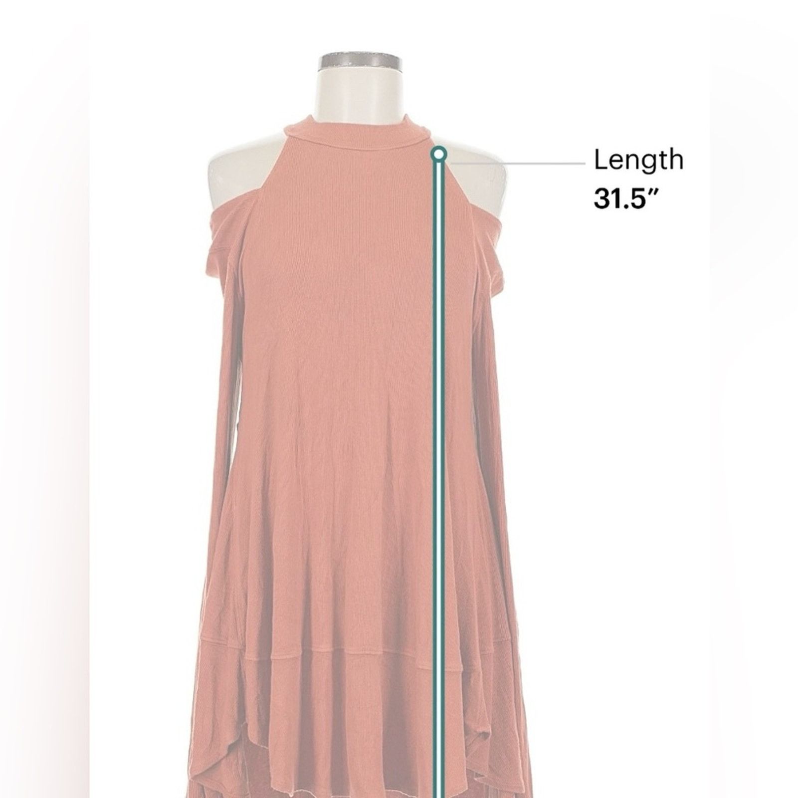 Free People Free People Rust Mini Dress Size S / US 4 / IT 40 - 5 Thumbnail