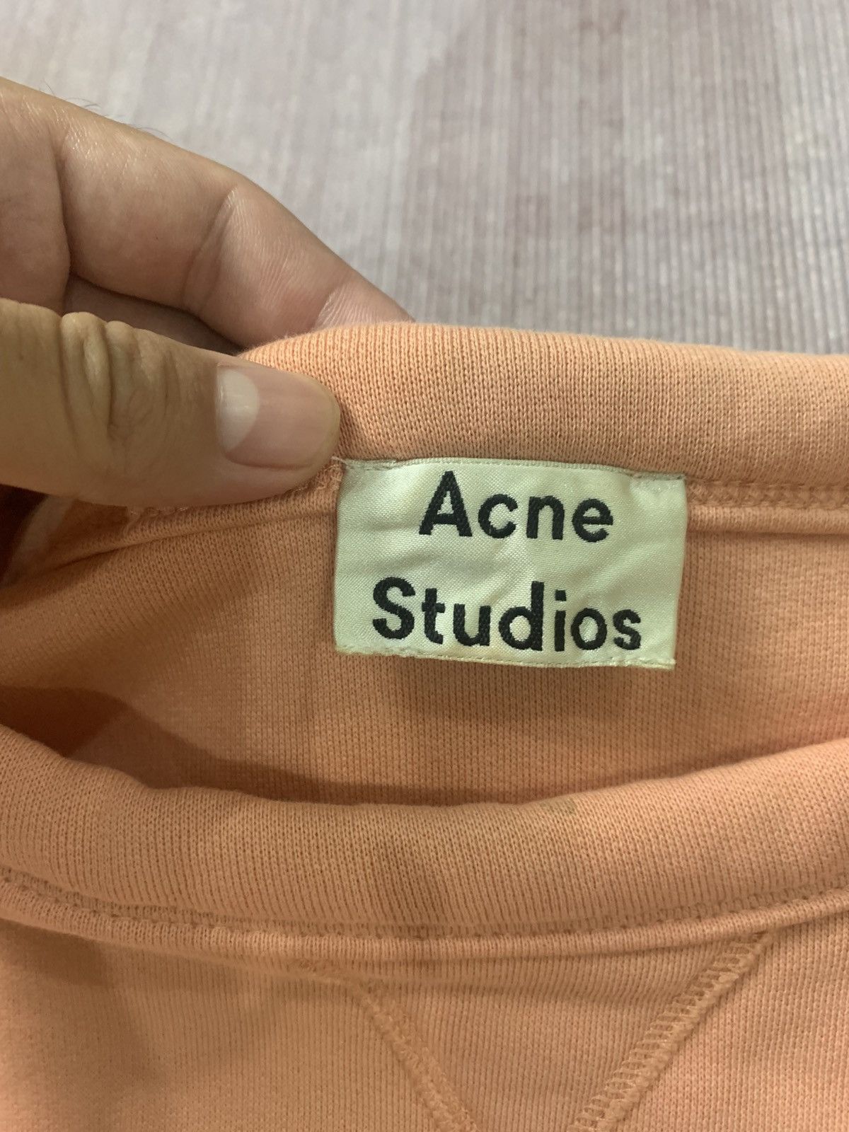 Acne Studios Fint Face PSS17 sweatshirt Size M / US 6-8 / IT 42-44 - 4 Thumbnail