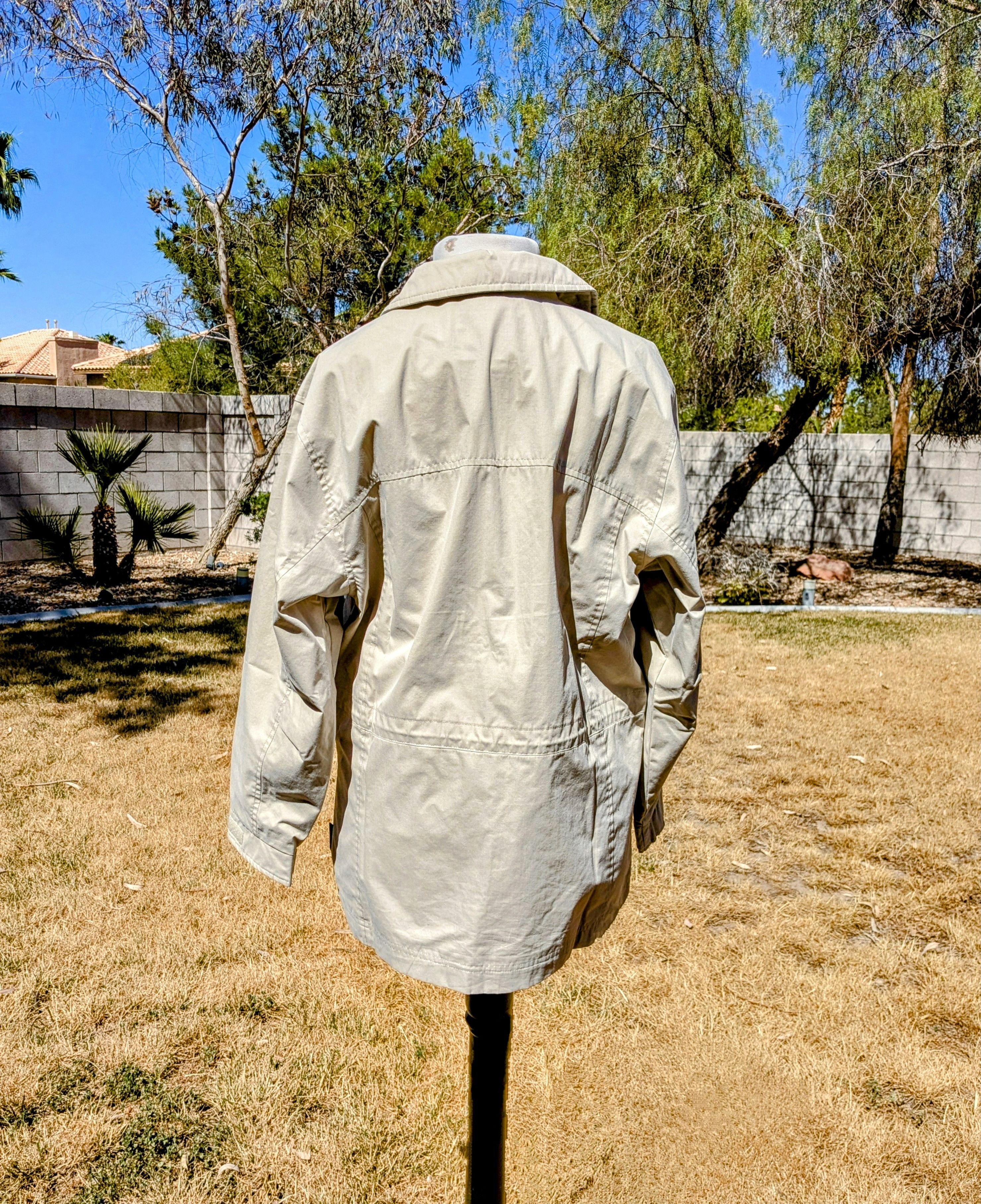 Designer Petite Outdoor Pacific Trail Hiking Rain Wind Jacket Coat Size S / US 4 / IT 40 - 4 Thumbnail