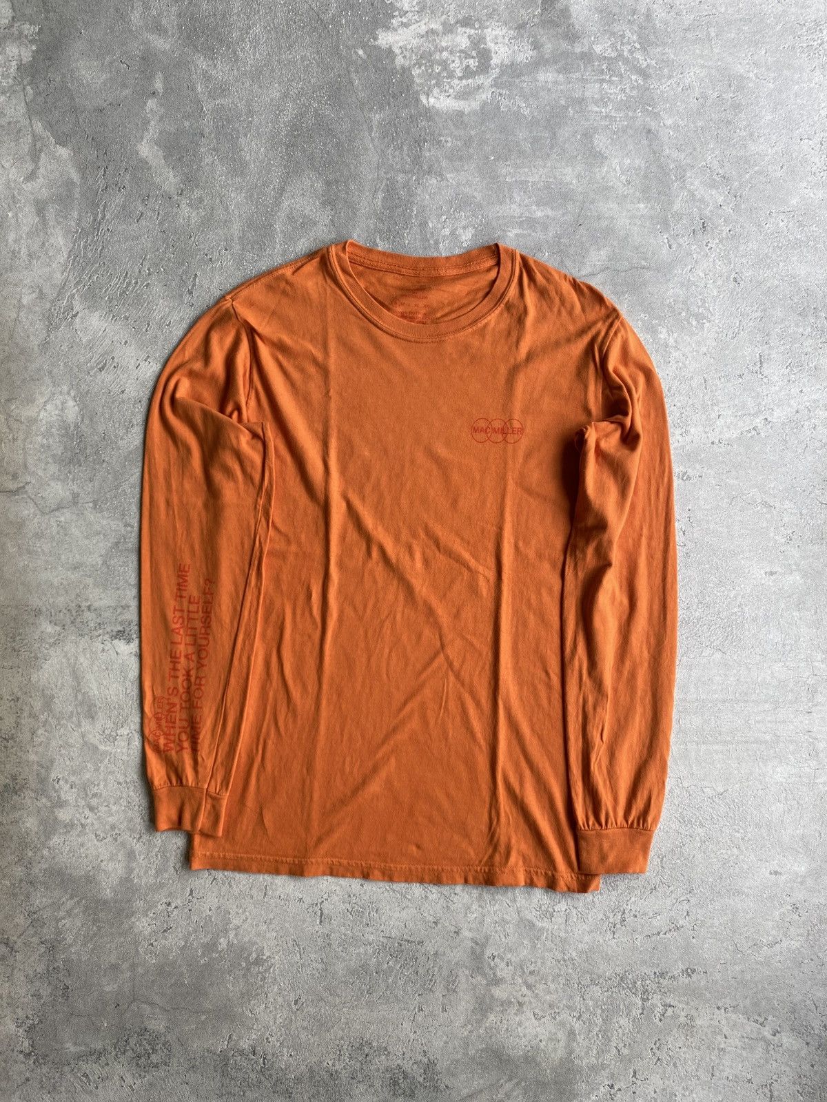 Rap Tees Mac Miller Circles Long Sleeve Shirt Size US S / EU 44-46 / 1 - 3 Thumbnail