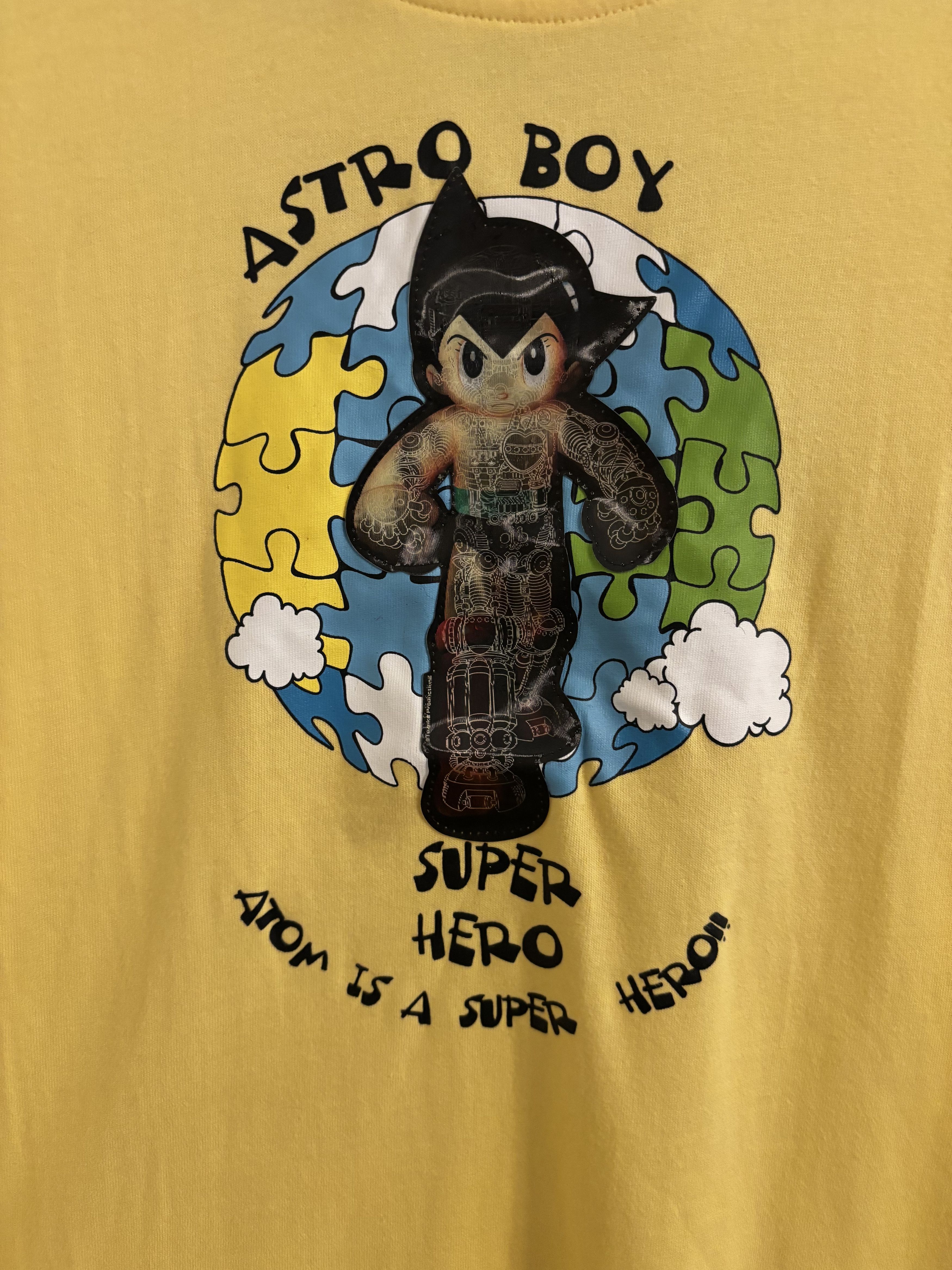 Other 2003 Astro Boy 3D Lenticular Holographic T-Shirt Kids 9-10y Size US XXS / EU 40 - 4 Thumbnail