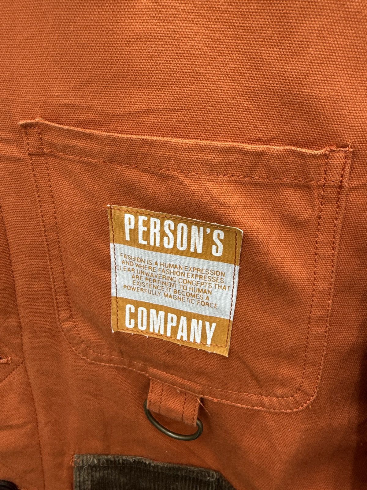 PERSON'S 🔥🔥🔥ARCHIVE PERSONS UTILITY JACKET Size US L / EU 52-54 / 3 - 11 Thumbnail