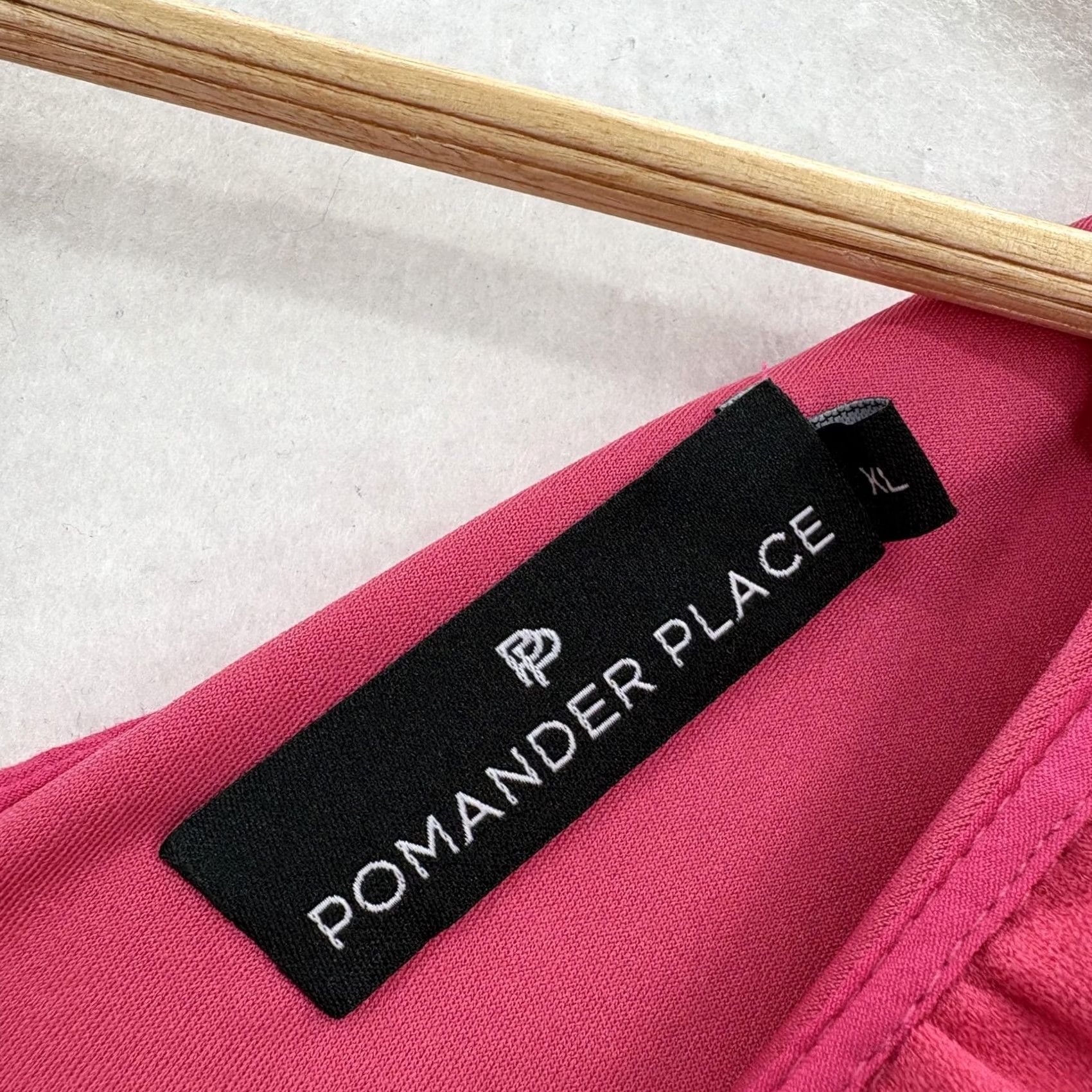 Vintage Pomander Place Pink Sleeveless High Neck Ruffle Back Swing Dress Womens XL Size XL / US 12-14 / IT 48-50 - 4 Thumbnail