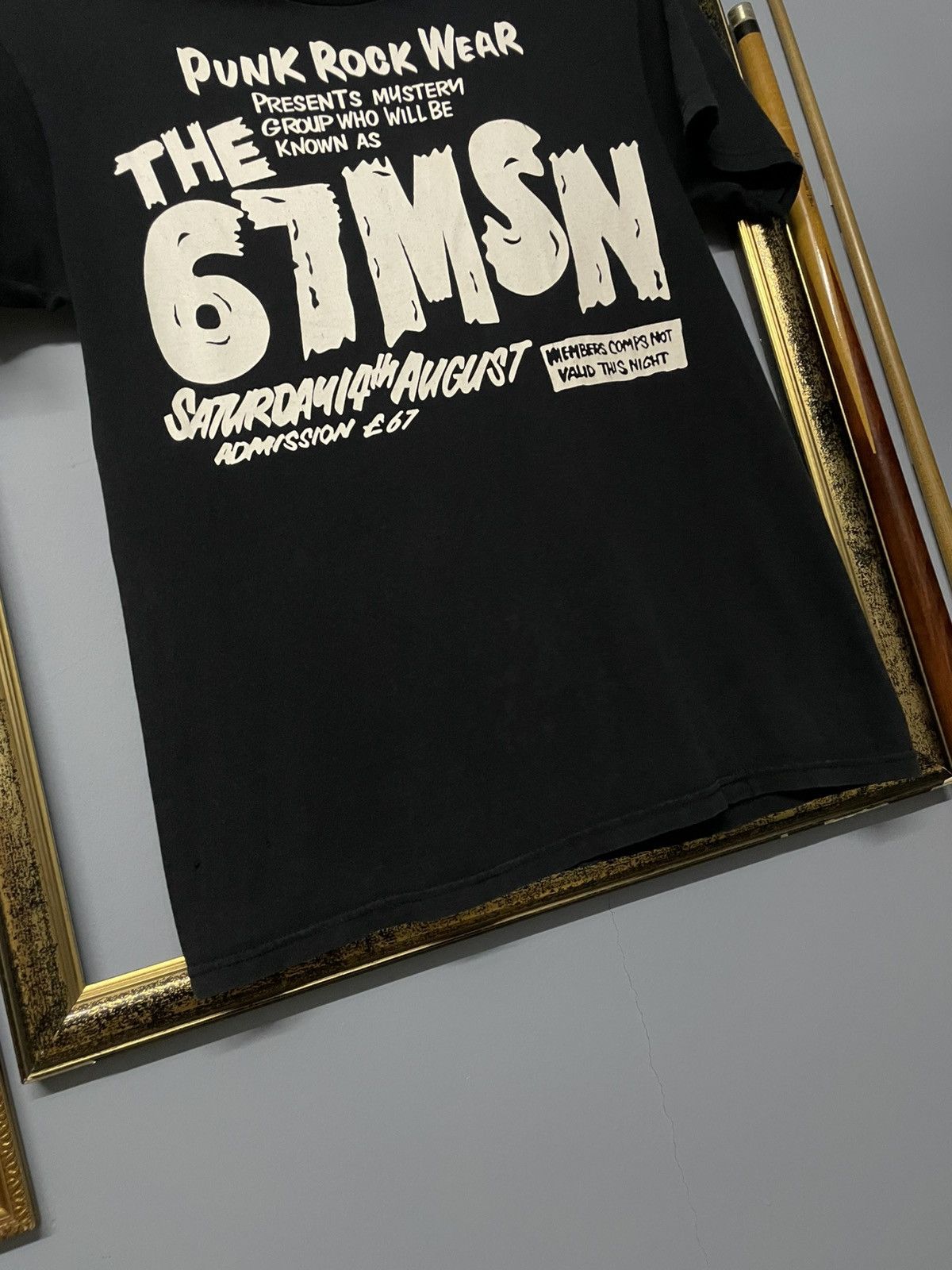 Vintage Vintage 90s Punk Rock Wear The 67MSN Avenue Sunfaded Tshirt Size US M / EU 48-50 / 2 - 6 Thumbnail