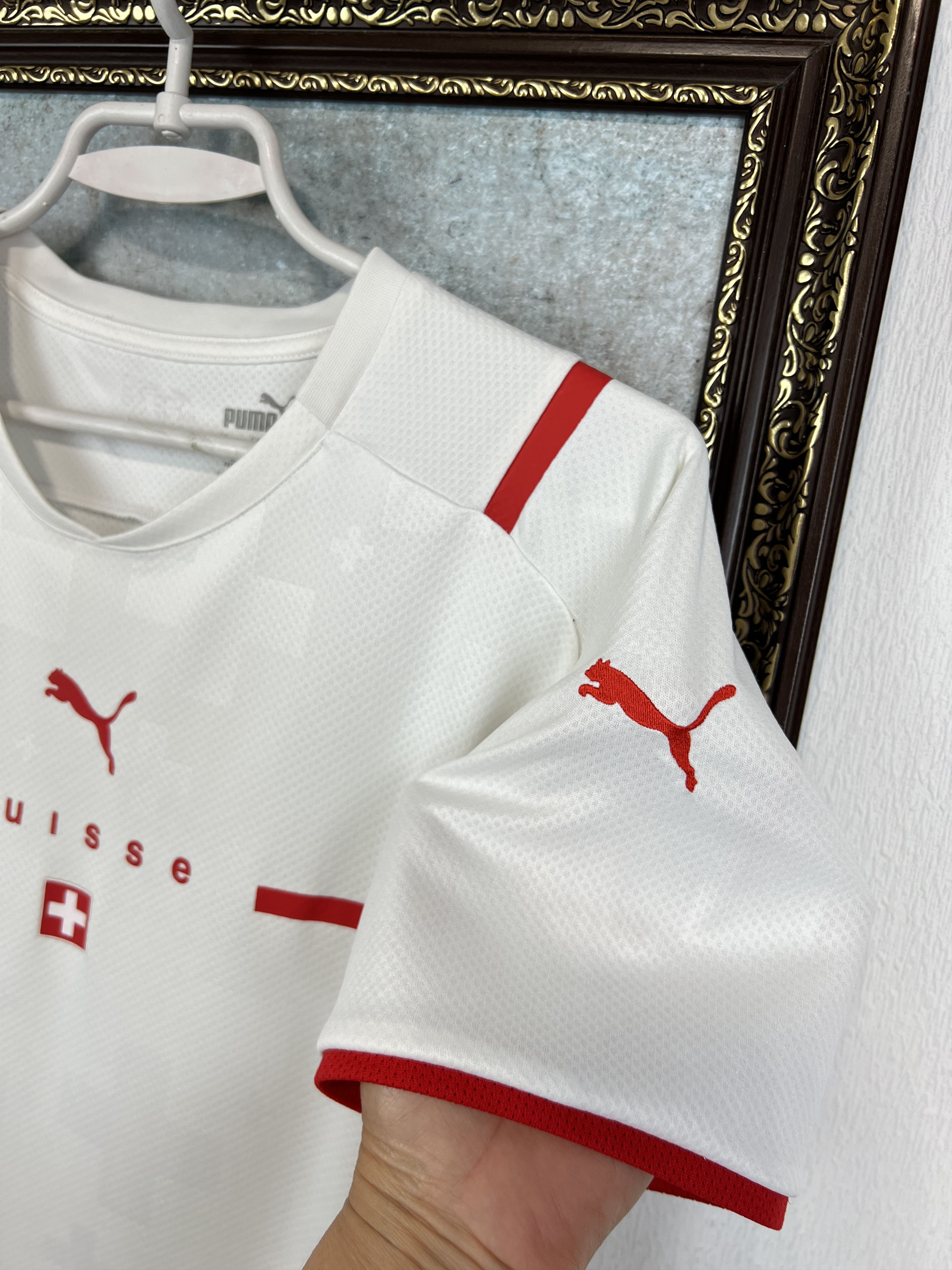 Puma Switzerland Football Shirt Soccer Jersey #10 Xhaka Trikot Size US M / EU 48-50 / 2 - 4 Thumbnail