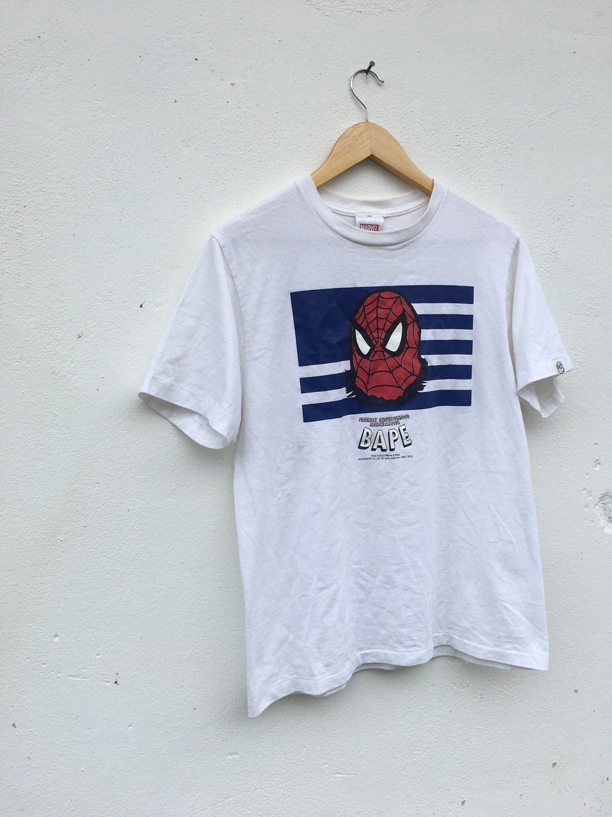 Bape Bape x Marvel Amazing Spider-Man Tee Size US M / EU 48-50 / 2 - 2 Thumbnail