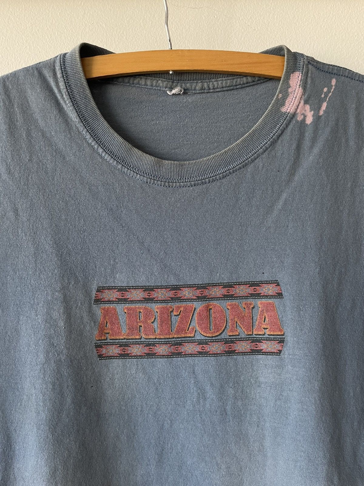 Vintage Sun Faded 90s Arizona Aztec Vintage tee Size US XL / EU 56 / 4 - 3 Thumbnail