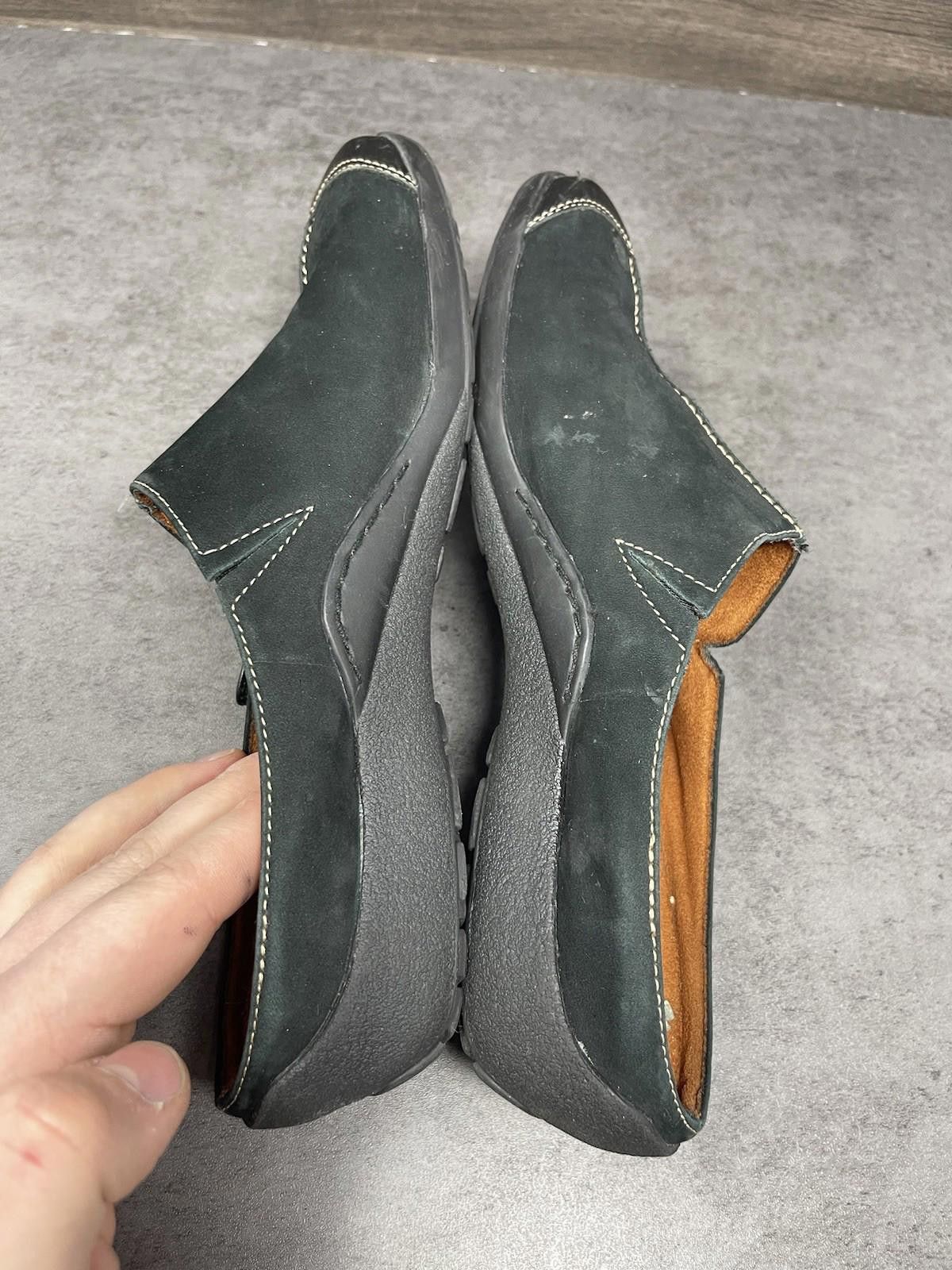 Other Naturalizer Slip On Shoes Womens Size 10 Black Leather Suede Size US 10 / IT 40 - 9 Thumbnail