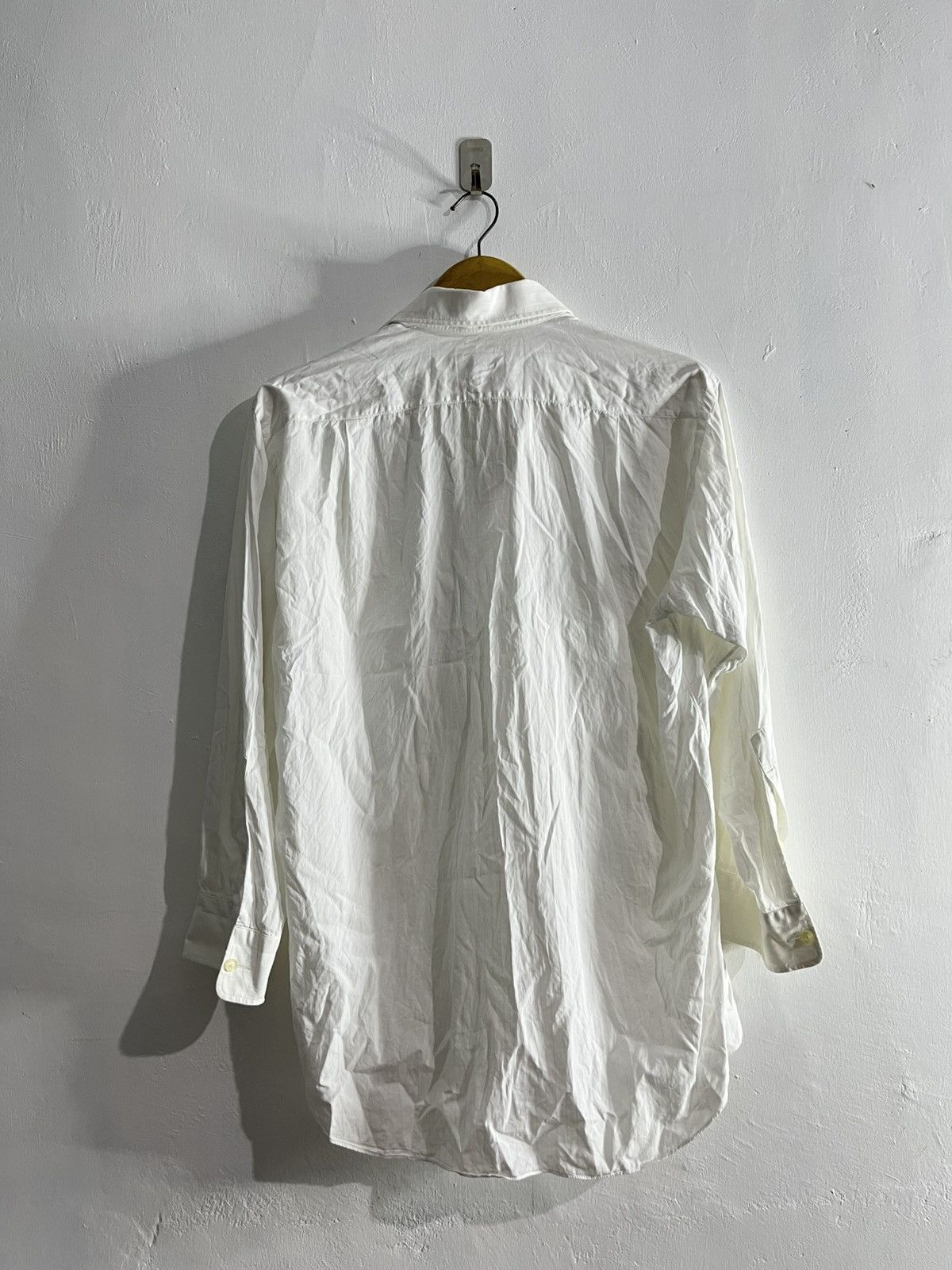 Celine Celine distressed striped button shirt Size US M / EU 48-50 / 2 - 2 Thumbnail