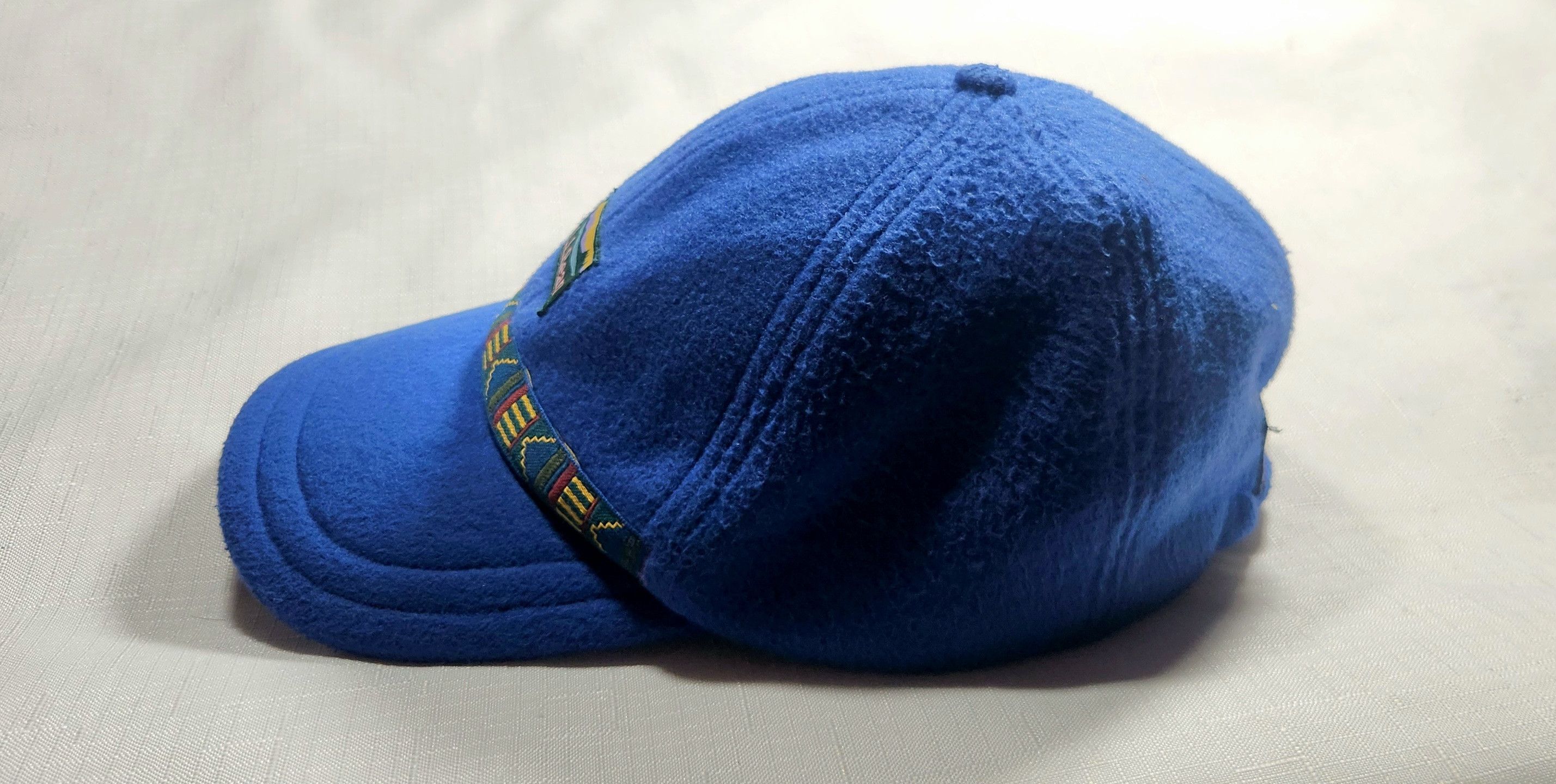 L.L. Bean LL Bean Fuzzy Blue Fleece Winter Baseball Hat SZ S ear flaps Size ONE SIZE - 3 Thumbnail