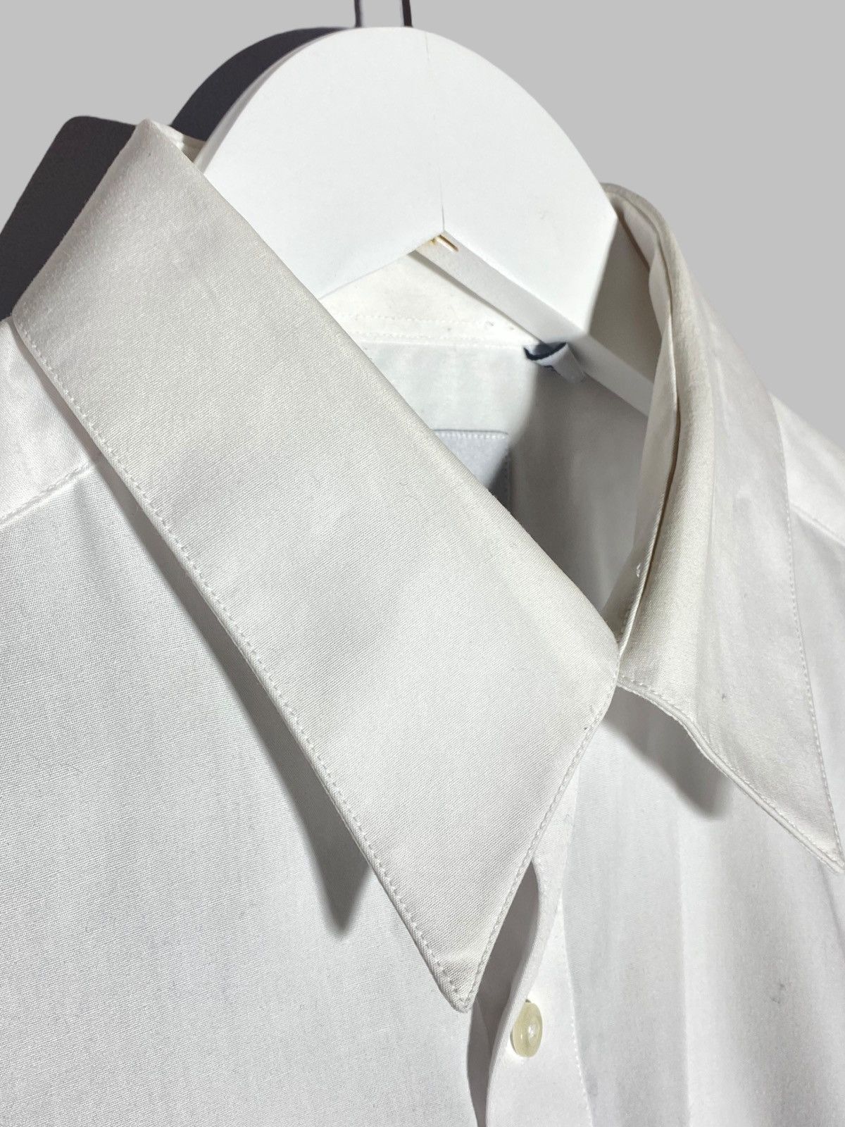 Christian Dior Monsieur 🔥 90s DIOR COTTON SHIRT MINIMAL EMBROIDERED LOGO ESSENTIAL Size US L / EU 52-54 / 3 - 4 Thumbnail