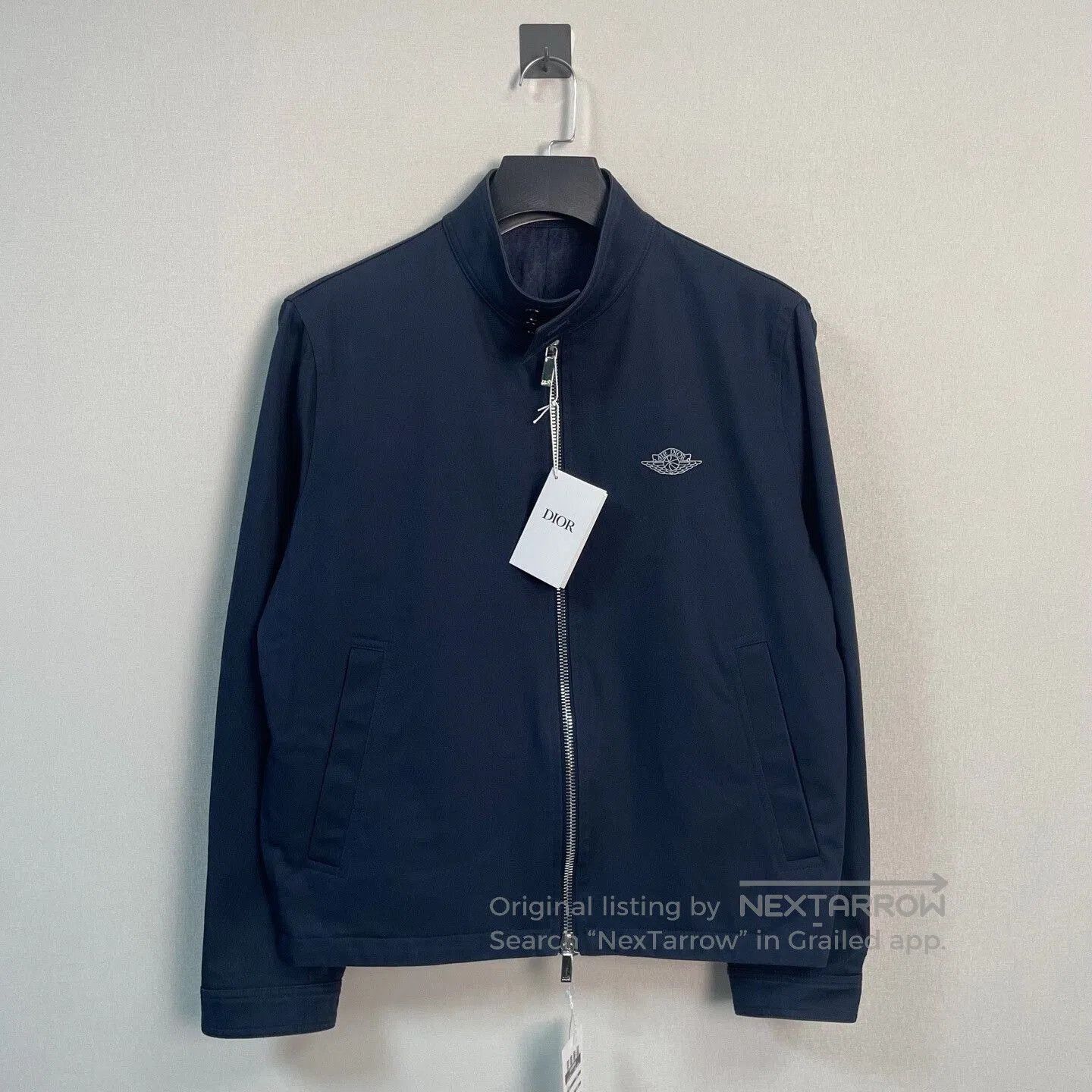 Dior dior air jordan embroidered jacket coat. Size US L / EU 52-54 / 3 - 1 Thumbnail