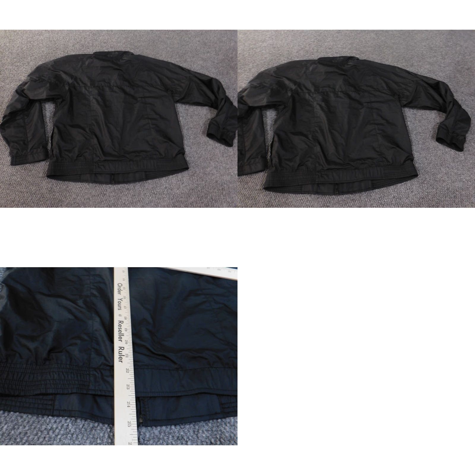 Nike Nike Jacket Womens Large Black Windbreaker Zip Active Vintage Y2K Style Regular Open Casual Fall Spring Womens Size L Size L / US 10 / IT 46 - 8 Thumbnail