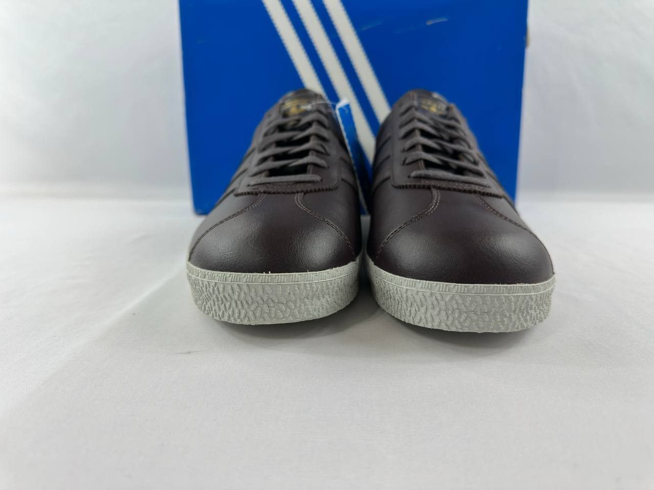 Adidas Adidas Gazelle 2 Brown 2012 Leather Shoes Size US 13 / EU 46 - 2 Thumbnail
