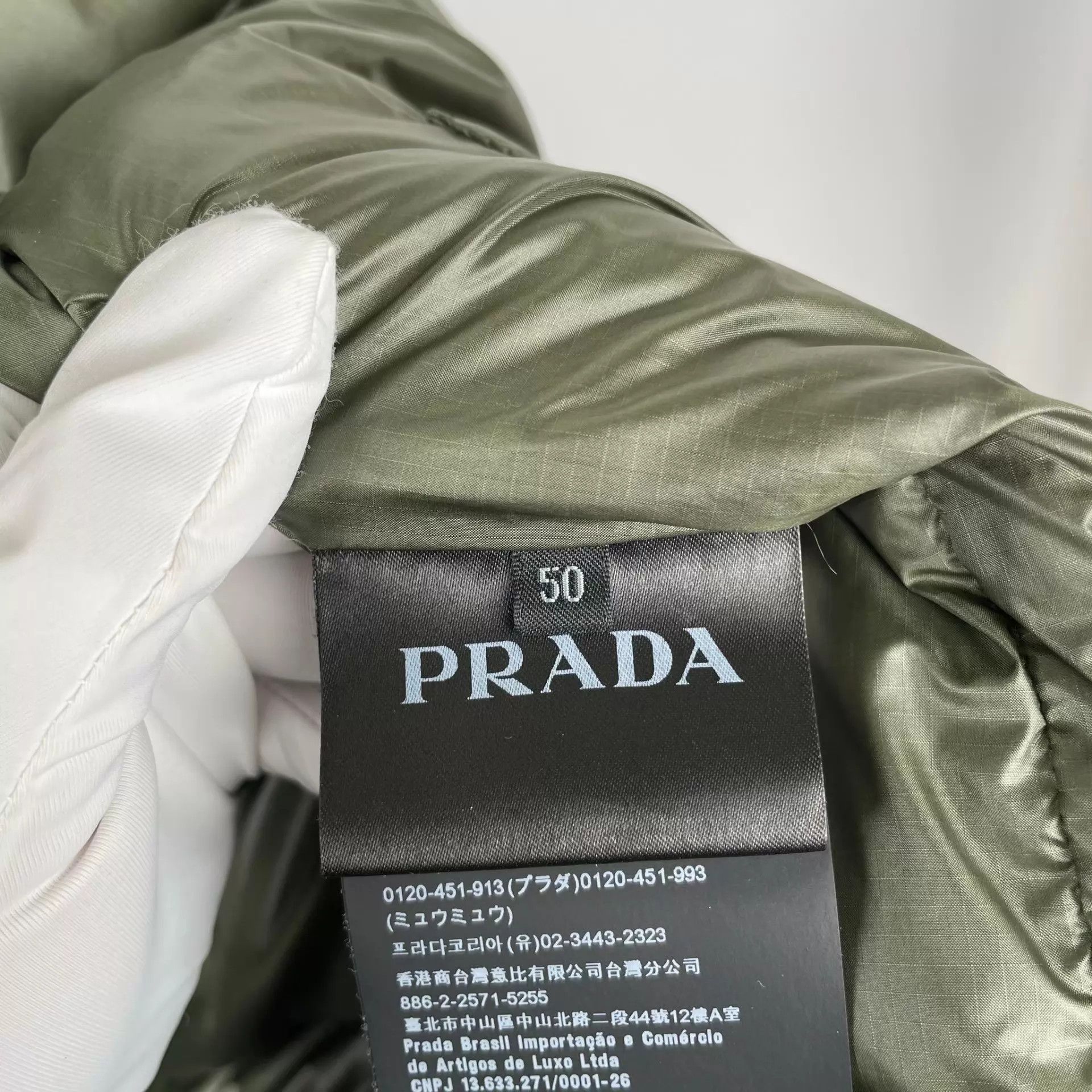 Prada Prada Black Puffer Jacket Size 50 260424XY1XH02 Size US M / EU 48-50 / 2 - 7 Thumbnail
