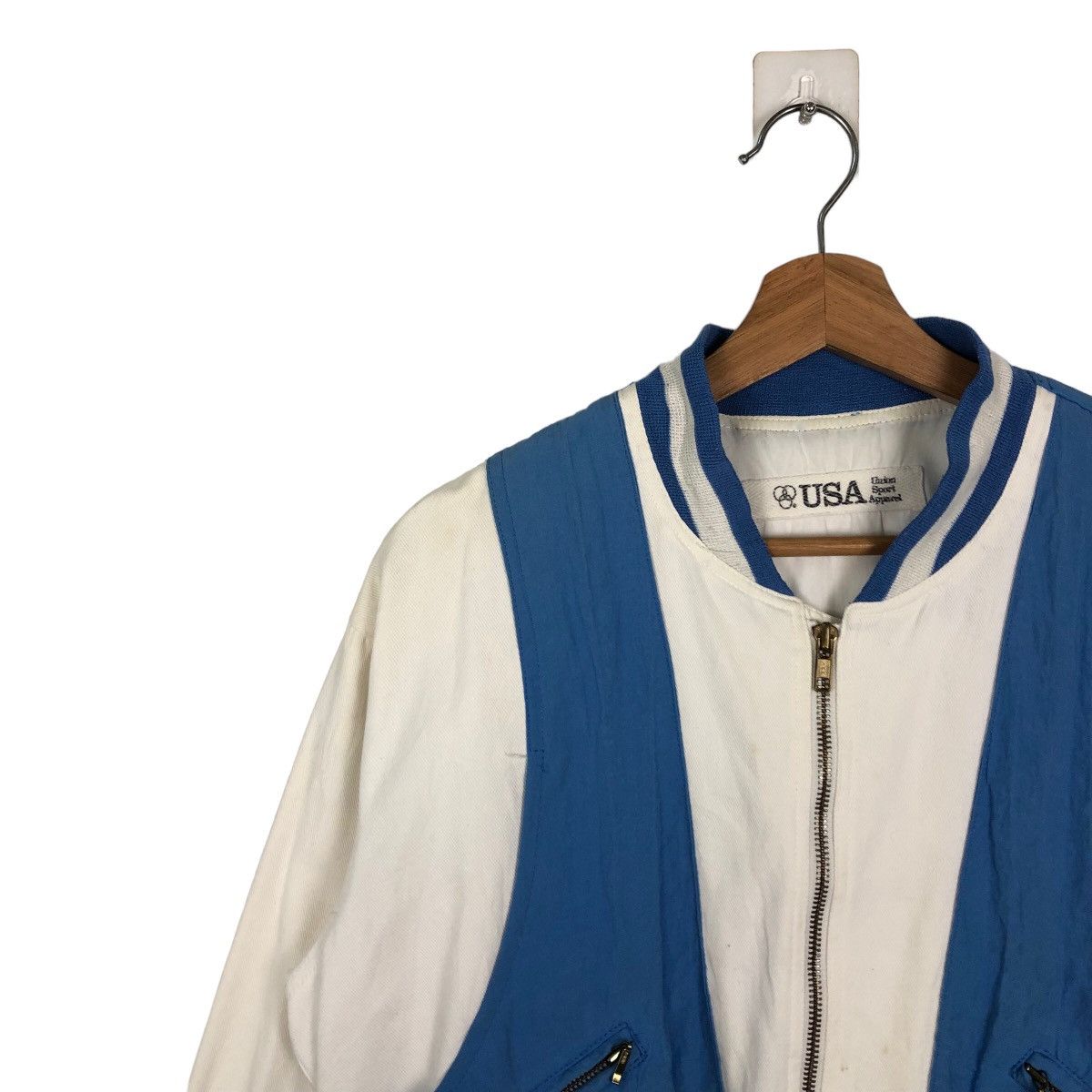 USA Olympics 🔥VINTAGE BOMBER JACKET USA OLYMPIC UNION SPORT APPAREL Size US M / EU 48-50 / 2 - 6 Thumbnail