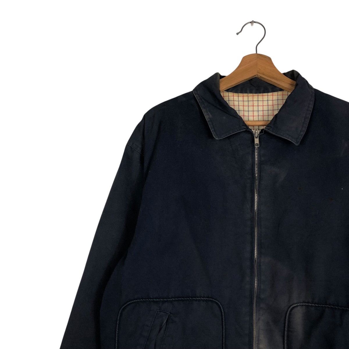 Japanese Brand 📌Vintage Bomber Jacket Van Jac Big Logo Spell Out Size US L / EU 52-54 / 3 - 9 Thumbnail