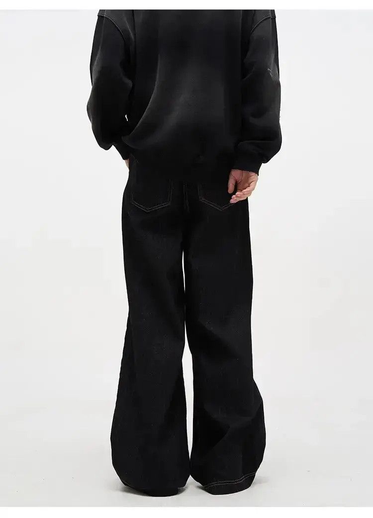 Japanese Brand Retro loose fitting jeans Size US 30 / EU 46 - 3 Thumbnail