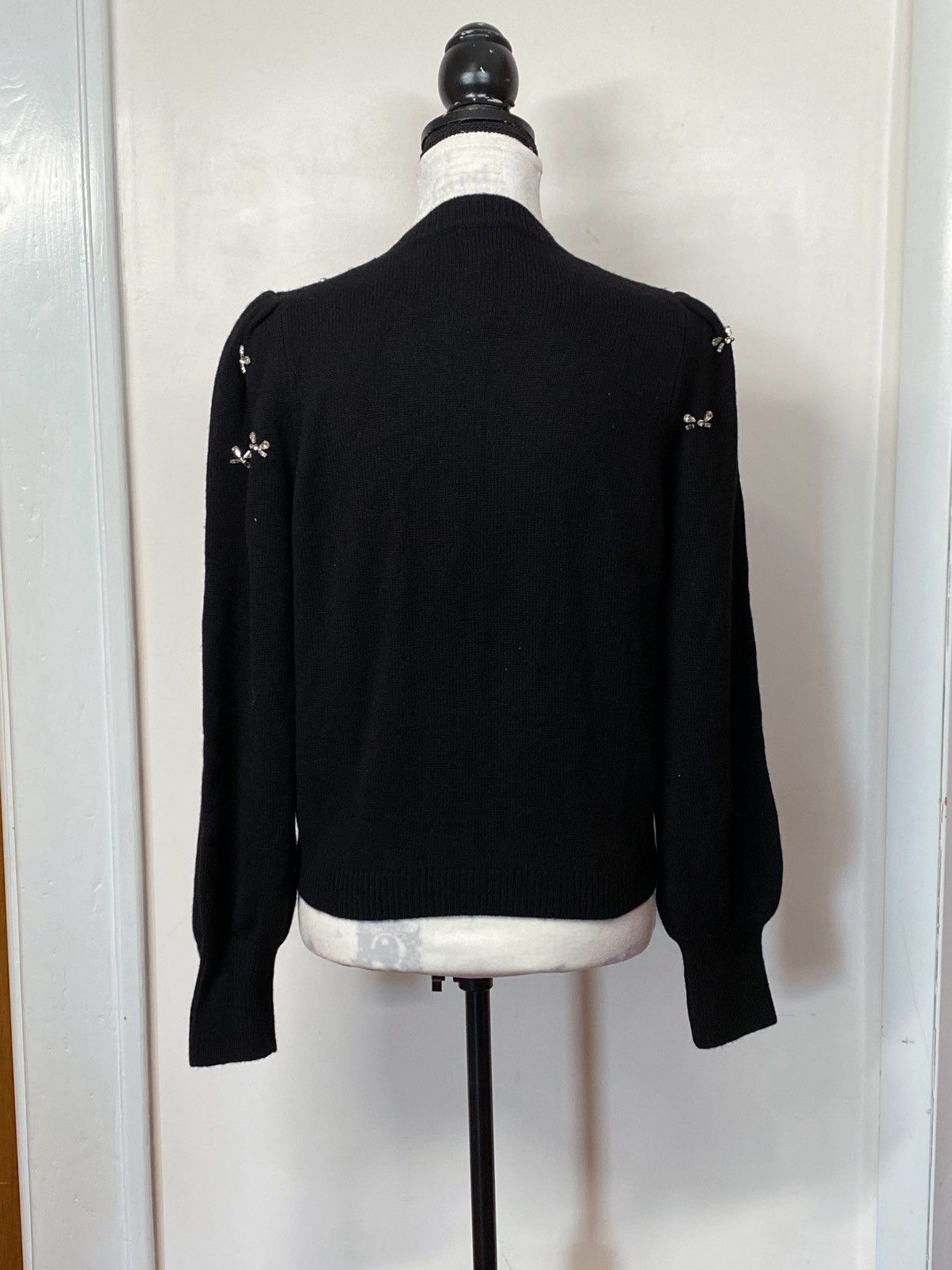 CAMI NYC Cami Nyc Lulie Embellished Wool Sweater size S Size S / US 4 / IT 40 - 8 Thumbnail