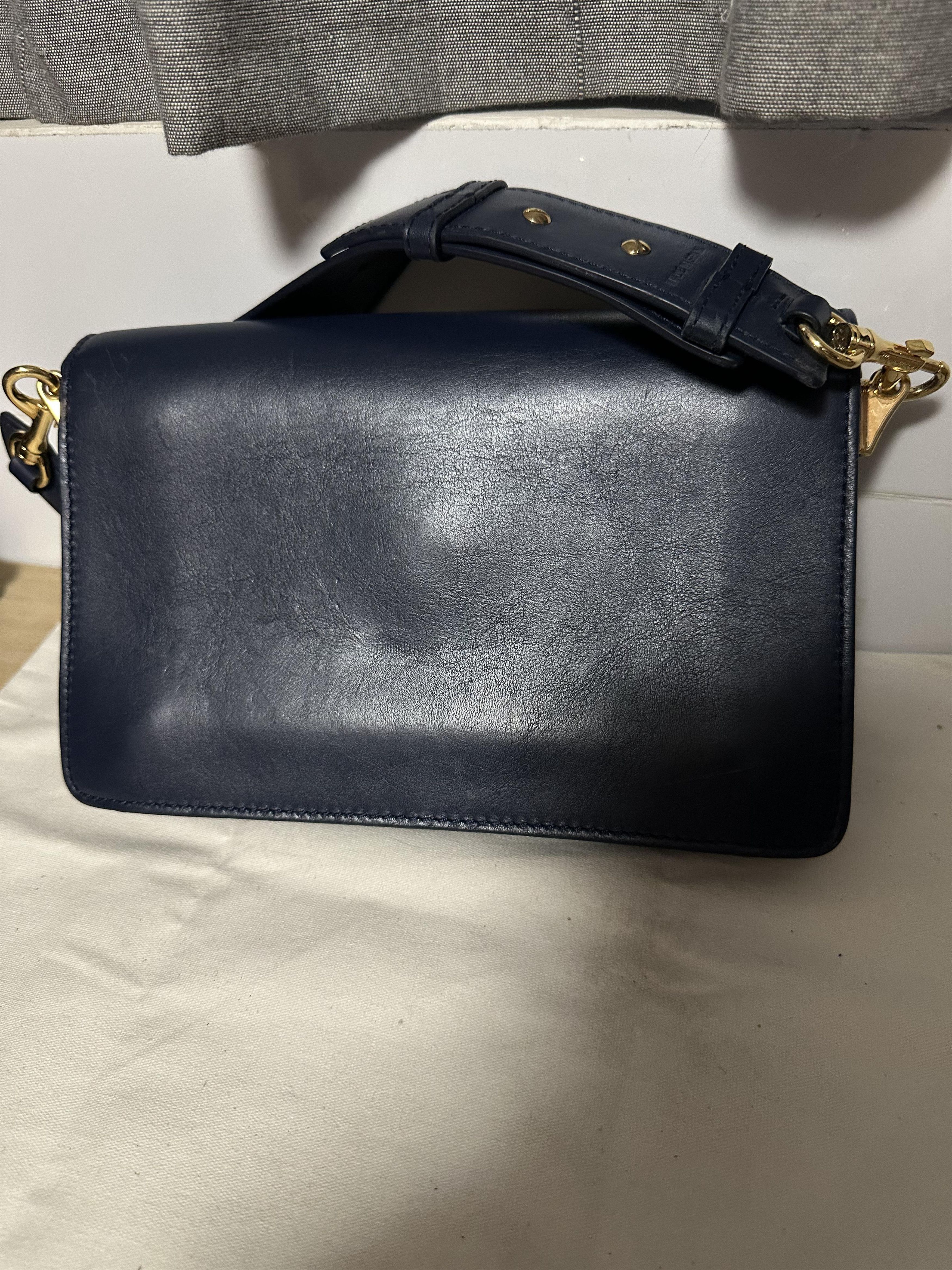 JW Anderson logo navy bag Size ONE SIZE - 2 Thumbnail