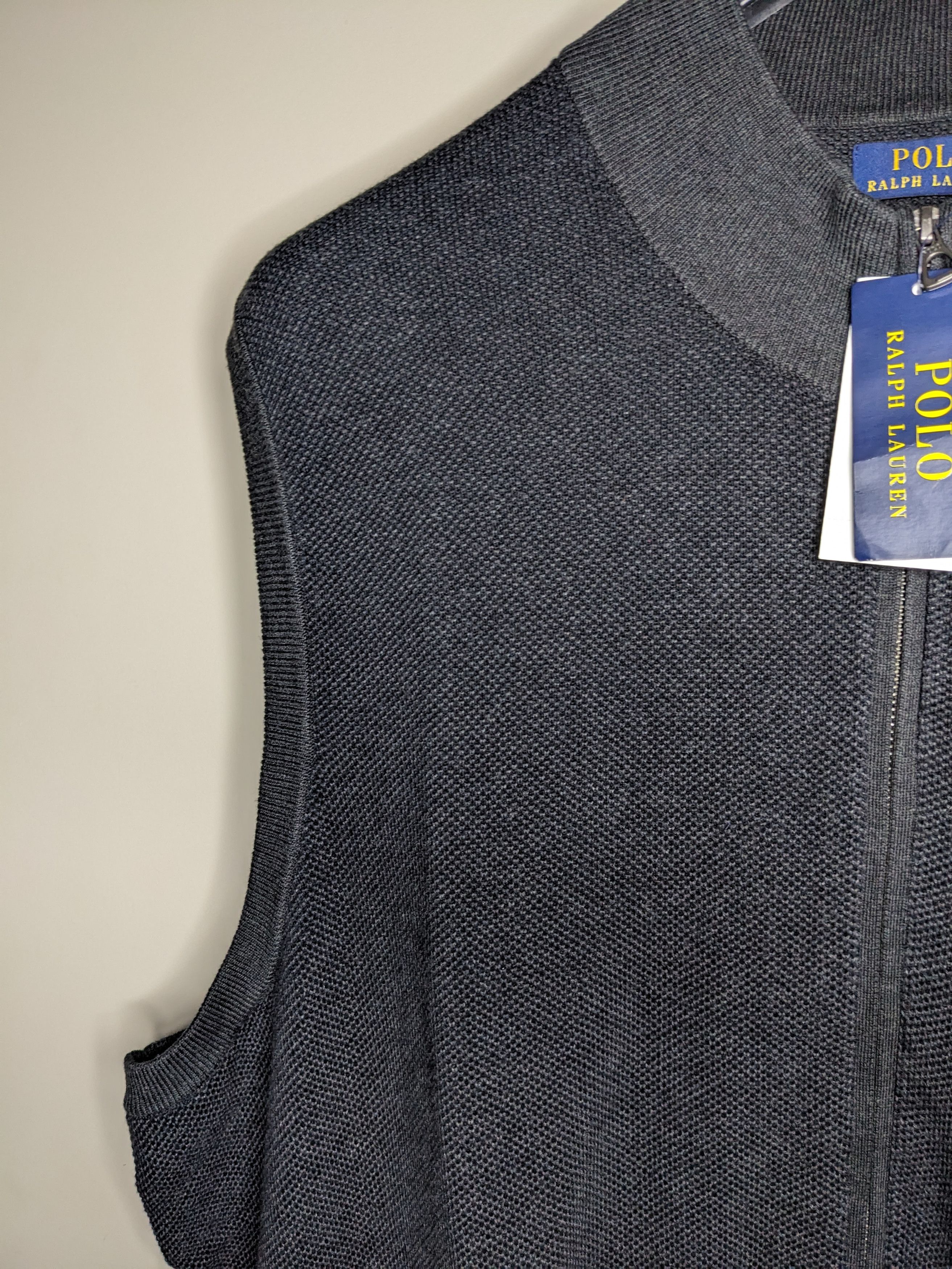 Polo Ralph Lauren Polo Ralph Lauren Sweater Vest Mens 3XB Full Zip Knit NWT Size US XXL / EU 58 / 5 - 3 Thumbnail