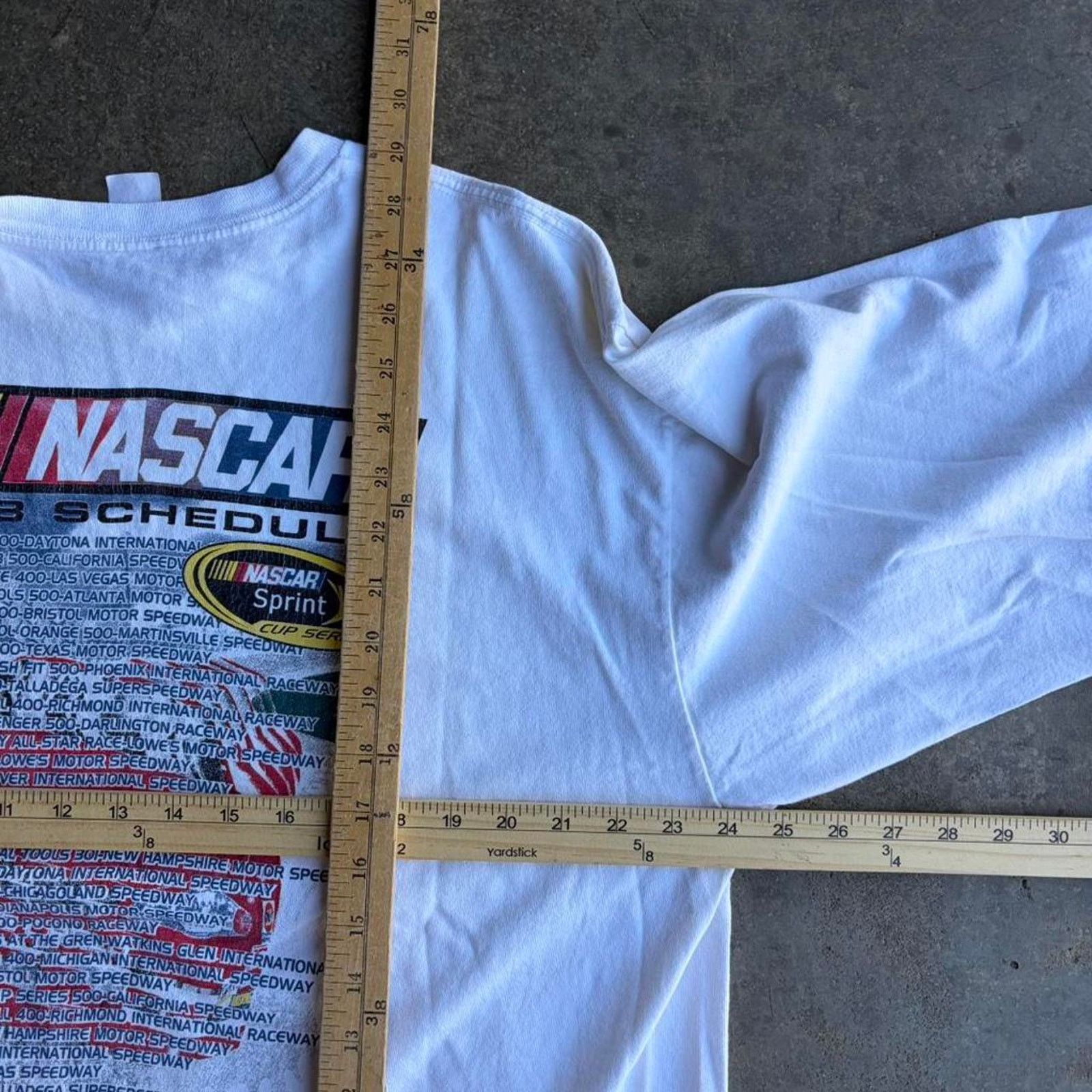 NASCAR 2008 motor speedway racing long sleeve Size US XL / EU 56 / 4 - 5 Thumbnail