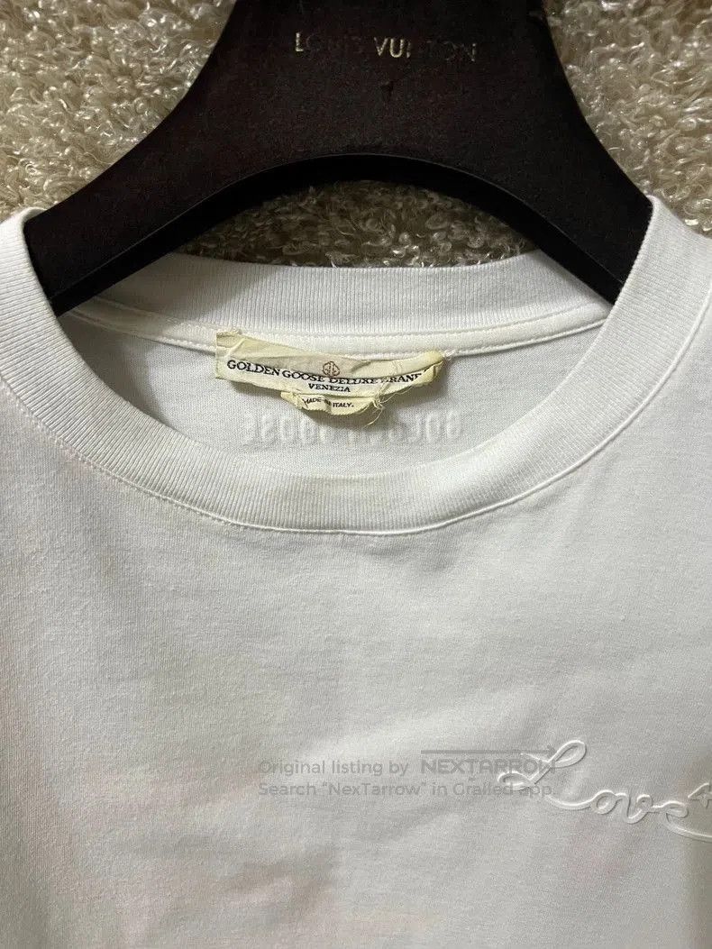 Golden Goose Golden Goose Men's Casual Short Sleeve T. Size US L / EU 52-54 / 3 - 3 Thumbnail