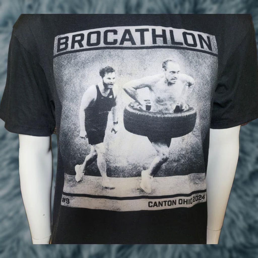 Vintage Brocathalon 9 Track Event Canton OH T Shirt XL 2024 Nice Size US XL / EU 56 / 4 - 1 Thumbnail