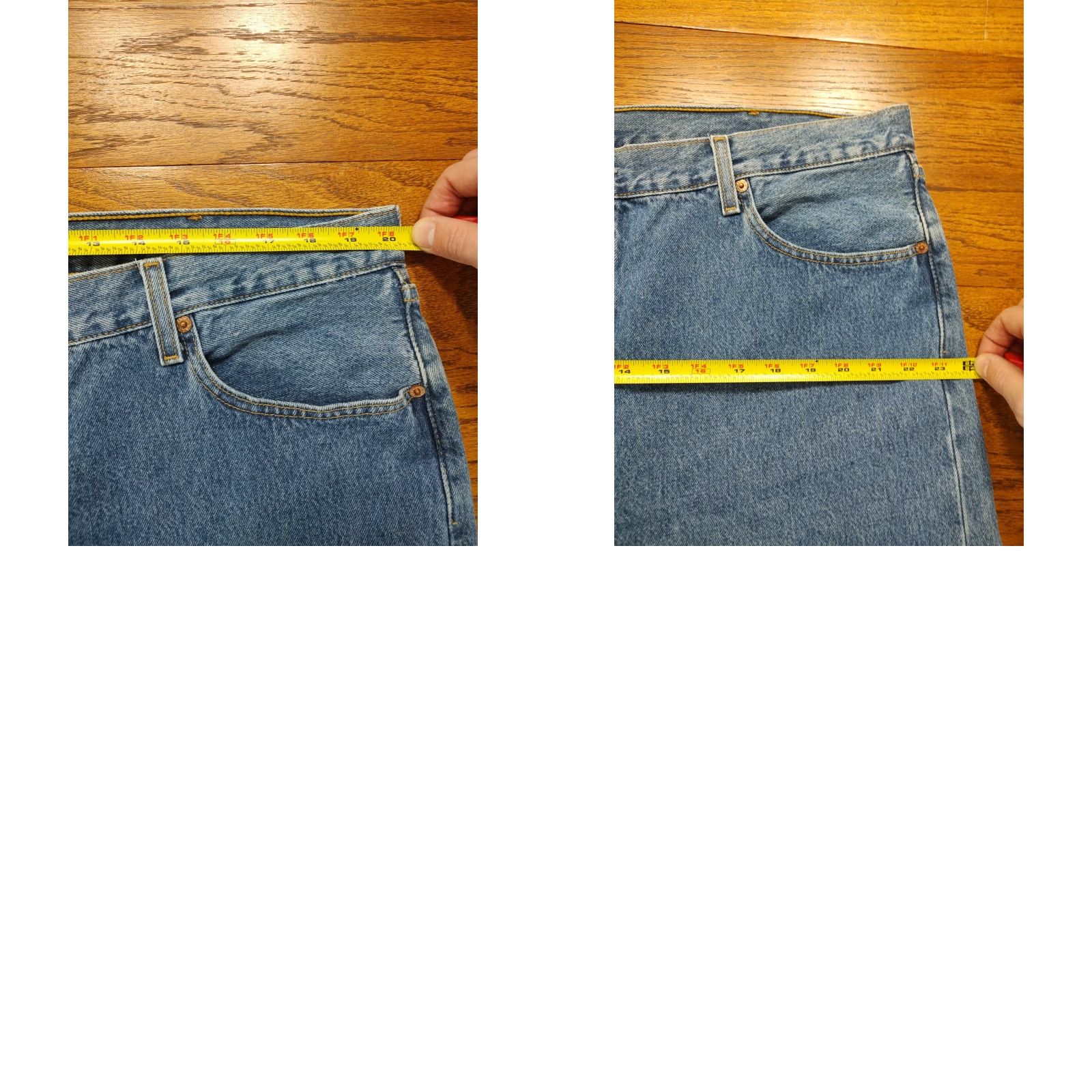 Levi's VINTAGE Levi's 501 Jeans Mens 40x30 Blue Denim Straight 5-Pocket Logo Red Bat Tag 90s Retro Classic Fit jeans Men Size US 40 / EU 56 - 9 Thumbnail