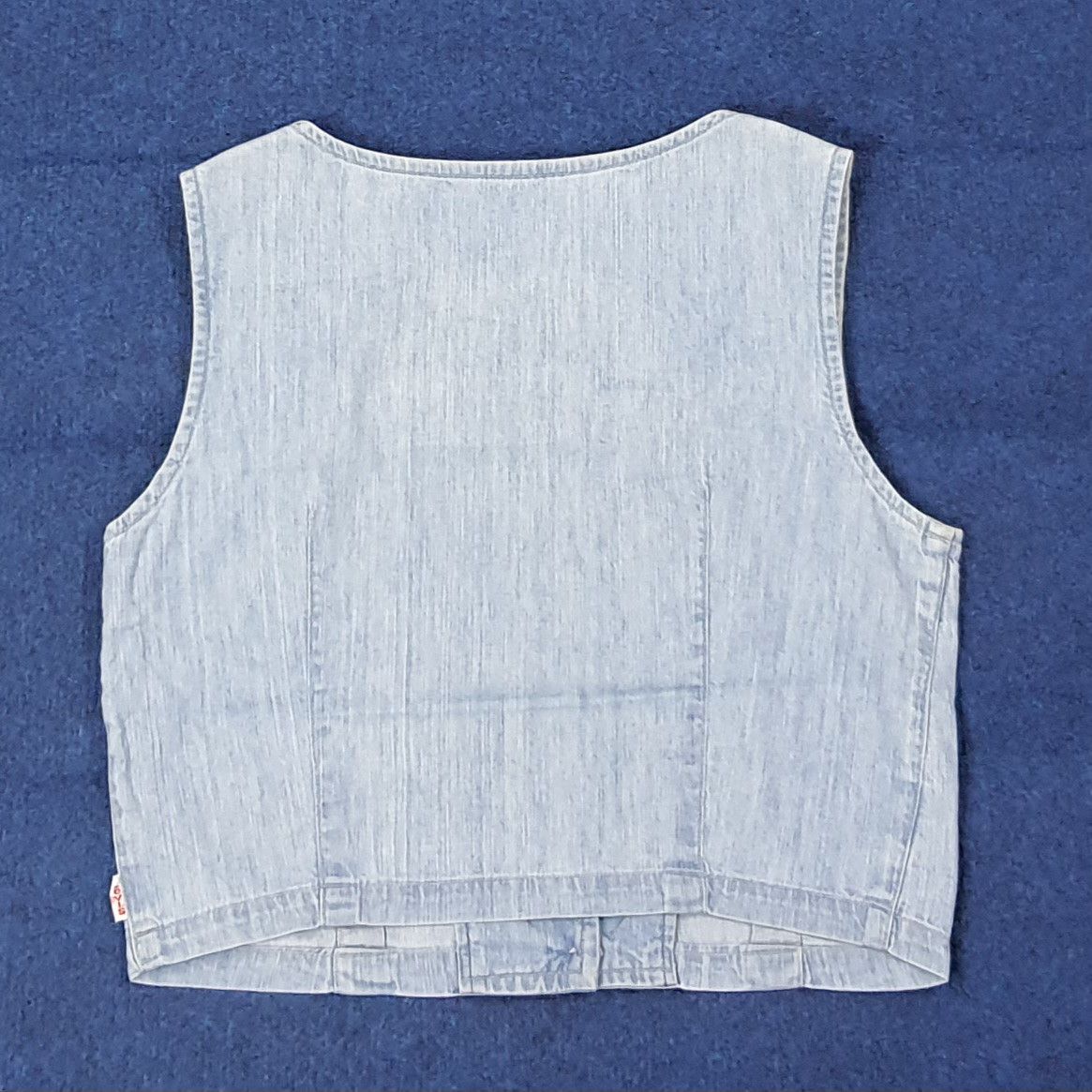 Levi's Vintage Levi's for Ladies Denim Tank Top C267N36 Size XS / US 0-2 / IT 36-38 - 3 Thumbnail
