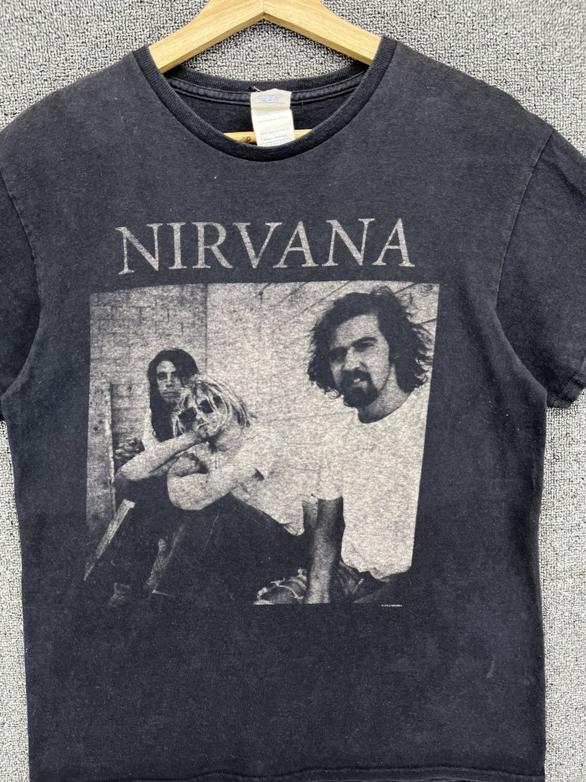 Band Tees Nirvana Line Up Punk Rock Band Tees T Shirts Size US M / EU 48-50 / 2 - 5 Thumbnail