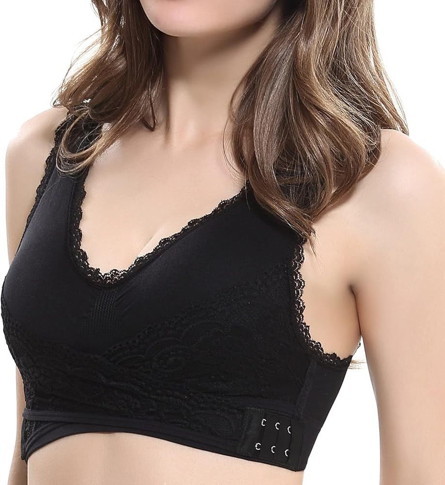 Other Womens cross side buckle lace no wired bralette bra NWOT Size ONE SIZE - 2 Thumbnail