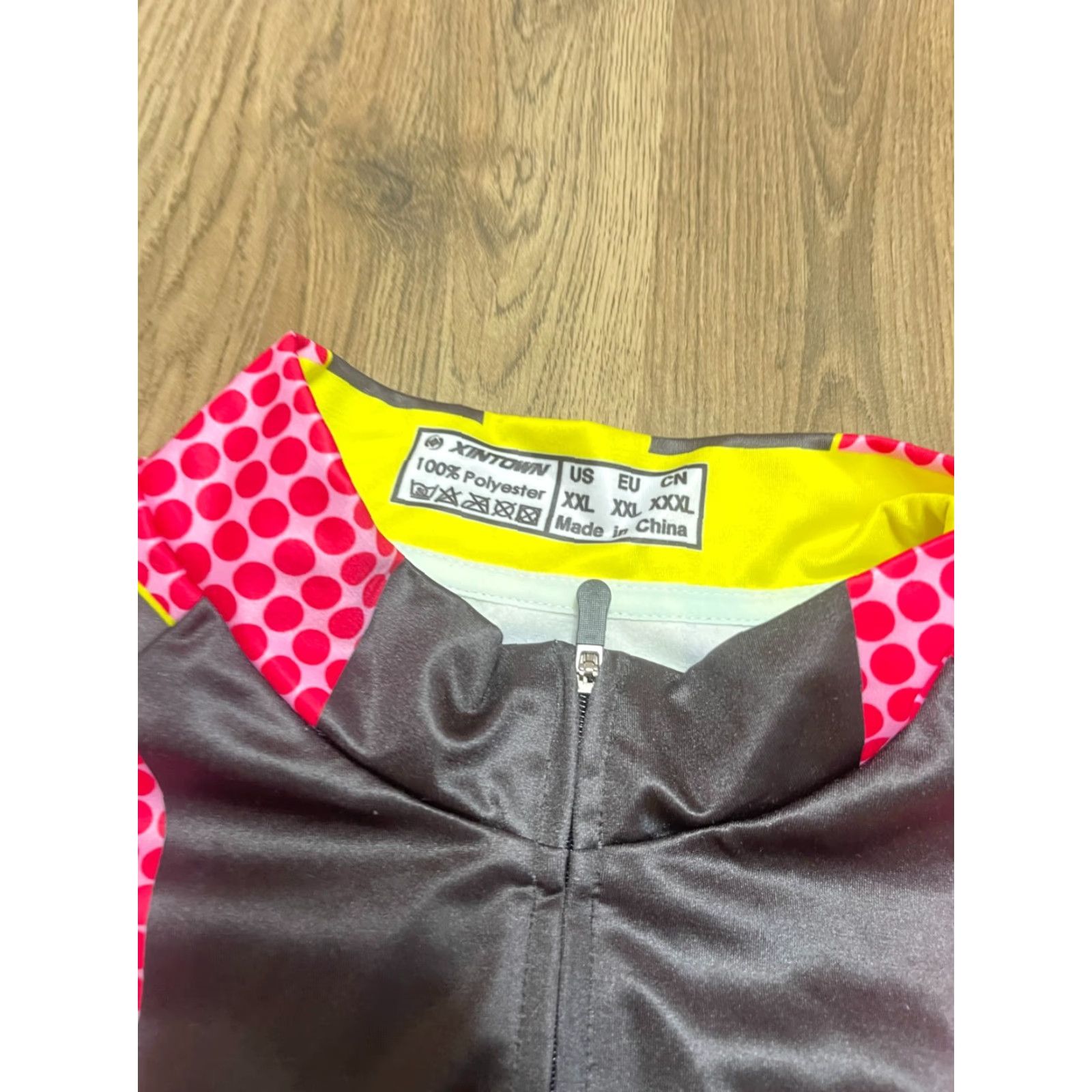 Pinko Xintown Shirt Mens XXL Yellow Pink Black Full Zip Athletic Wear Zip Pocket Casual Modern 2XL Womens? Mens Size US XXL / EU 58 / 5 - 5 Thumbnail