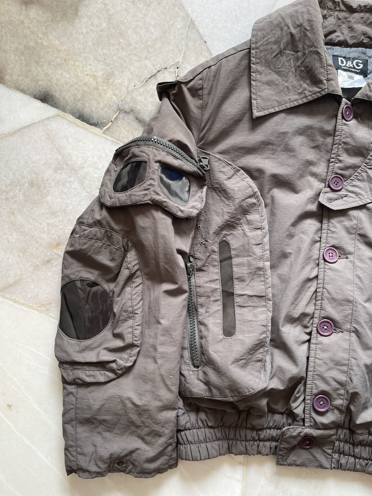Vintage Dolce & Gabbana Bomber Flight Jacket 97 Size US L / EU 52-54 / 3 - 14 Thumbnail