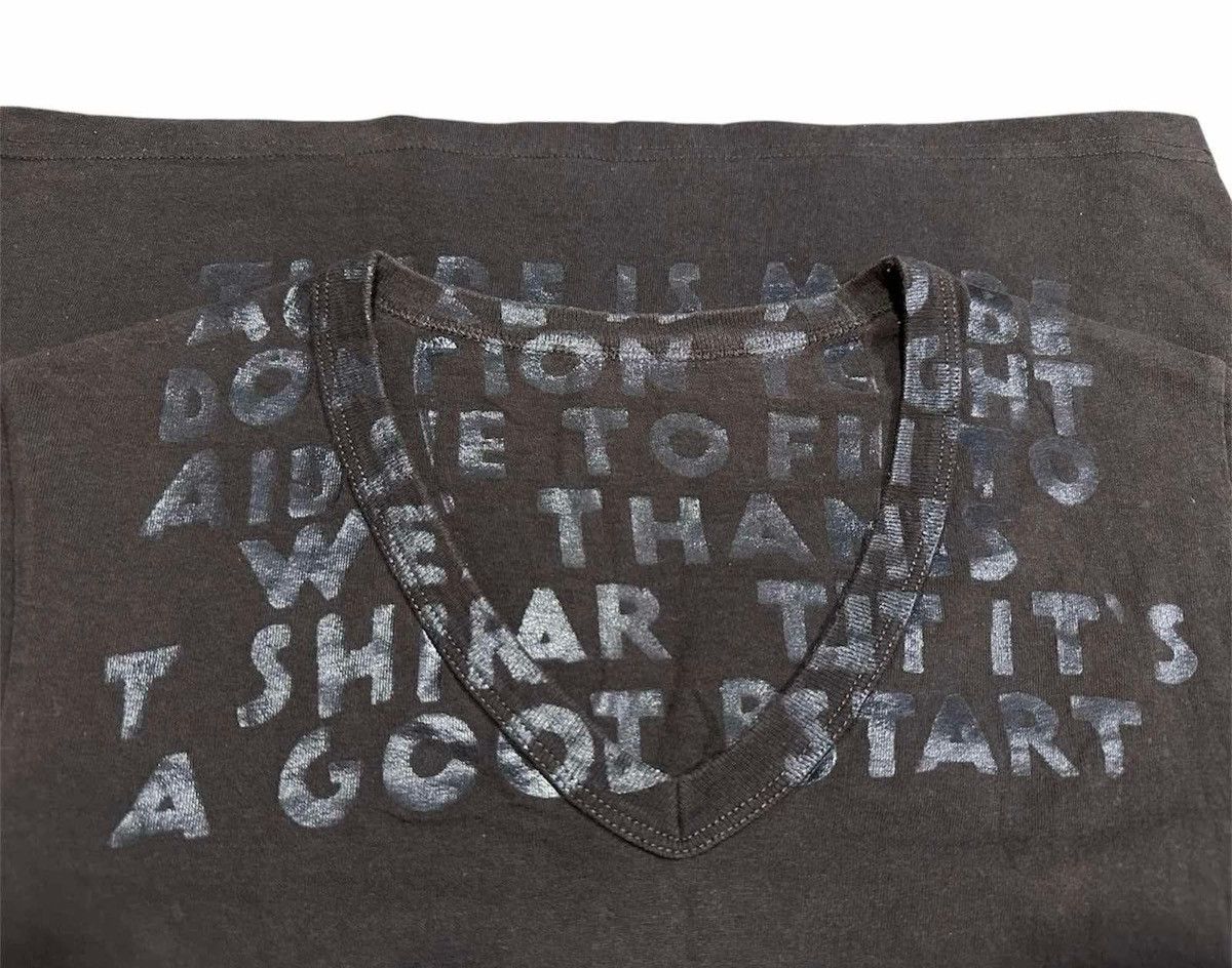 Maison Margiela 🔥Rare Maison Margiela Aids Shirt Made In Tunisia Size US S / EU 44-46 / 1 - 6 Thumbnail