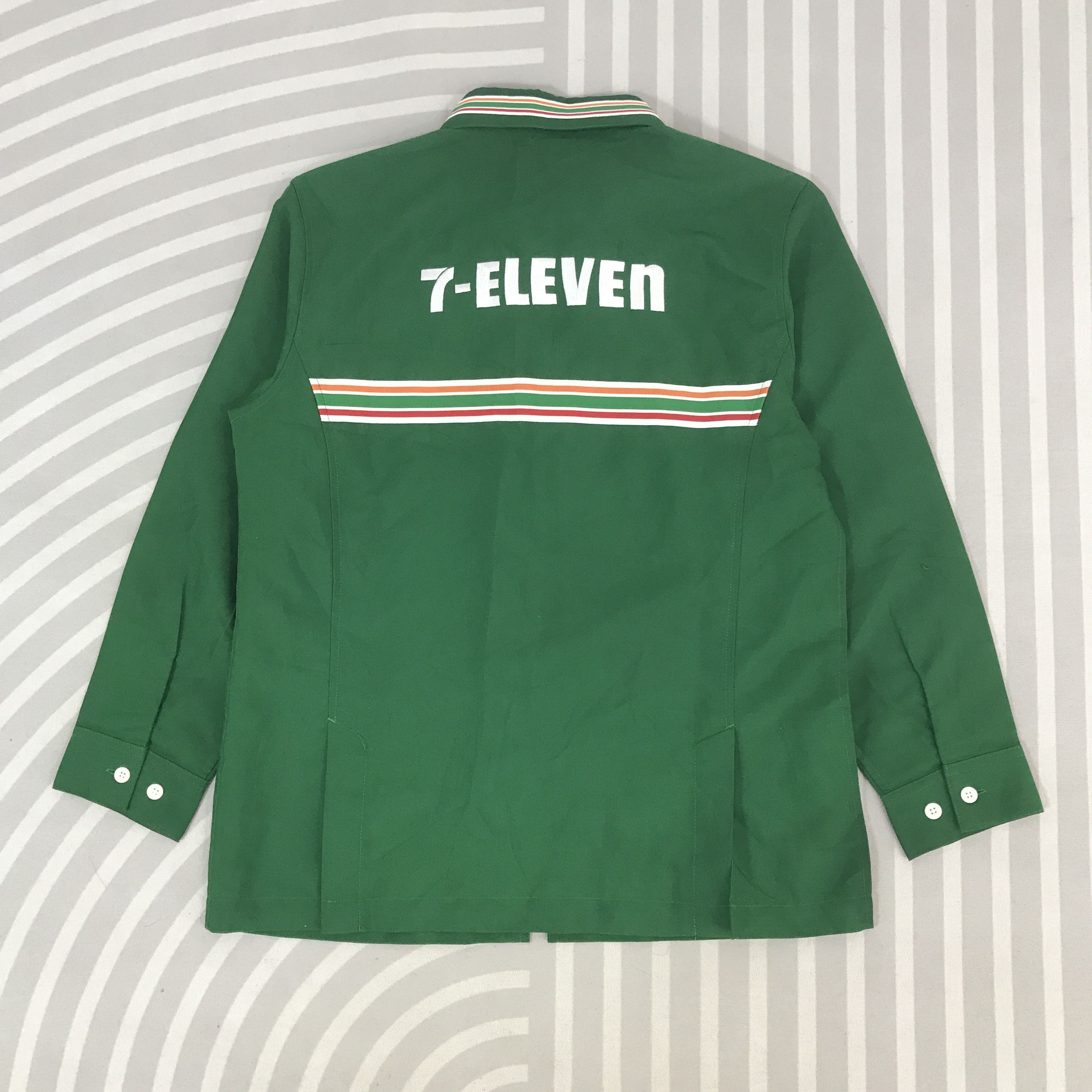 Japanese Brand Vintage 7 Eleven japan shirt Jacket Size US M / EU 48-50 / 2 - 1 Thumbnail