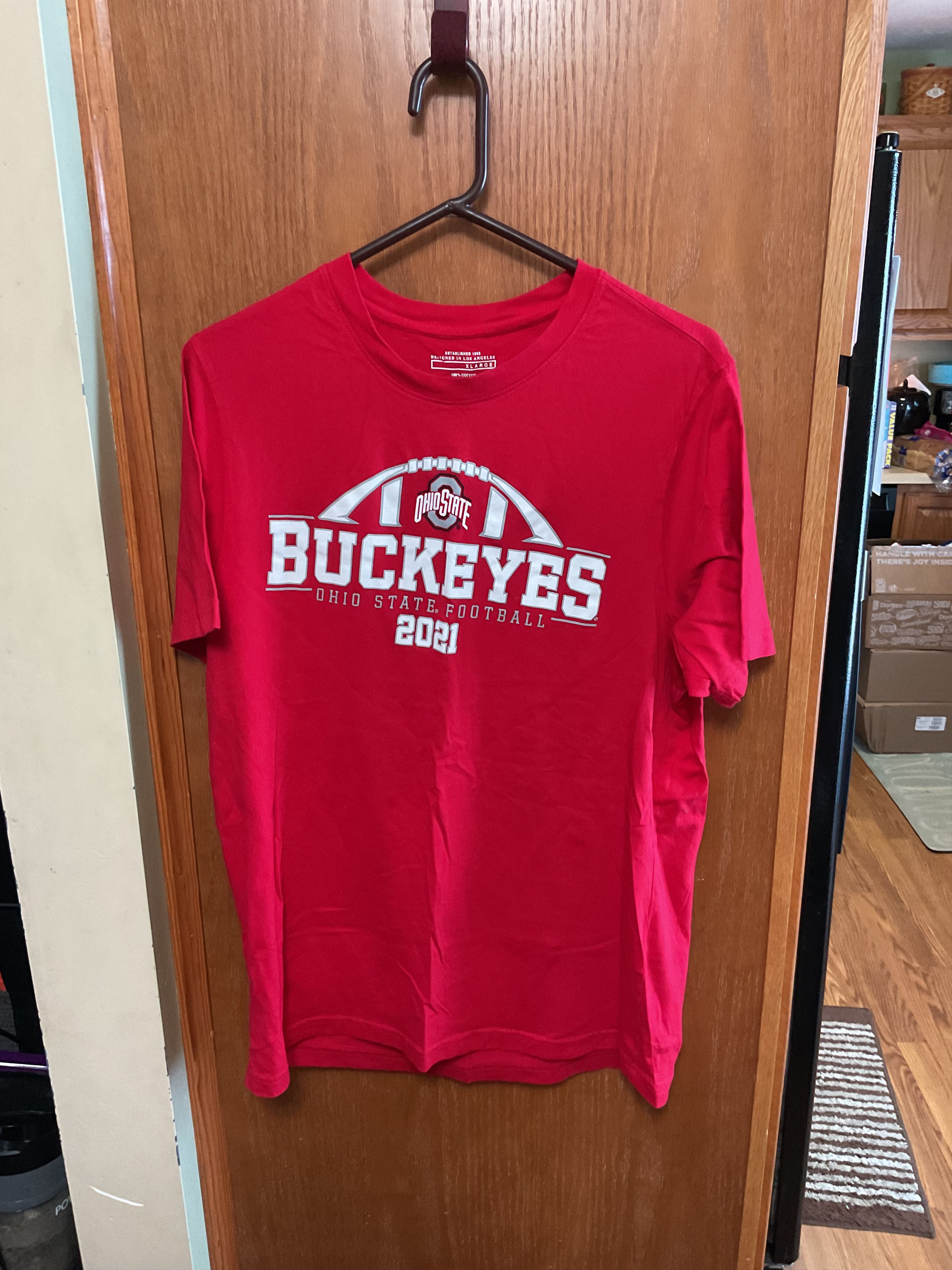 NCAA 2021 Ohio State Tshirt Size US XL / EU 56 / 4 - 1 Thumbnail