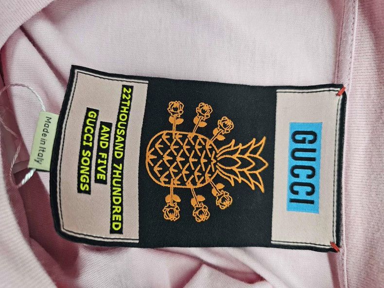 Gucci GucciRound-neck logo T-shirt 2503-Nextarrow Size L / US 10 / IT 46 - 7 Thumbnail