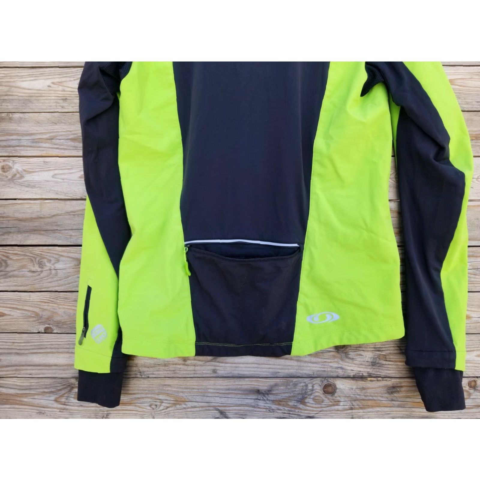 Salomon Salomon Clima Wind Womens Green Full Zip Windbreaker Jacket Size Medium Size M / US 6-8 / IT 42-44 - 5 Thumbnail