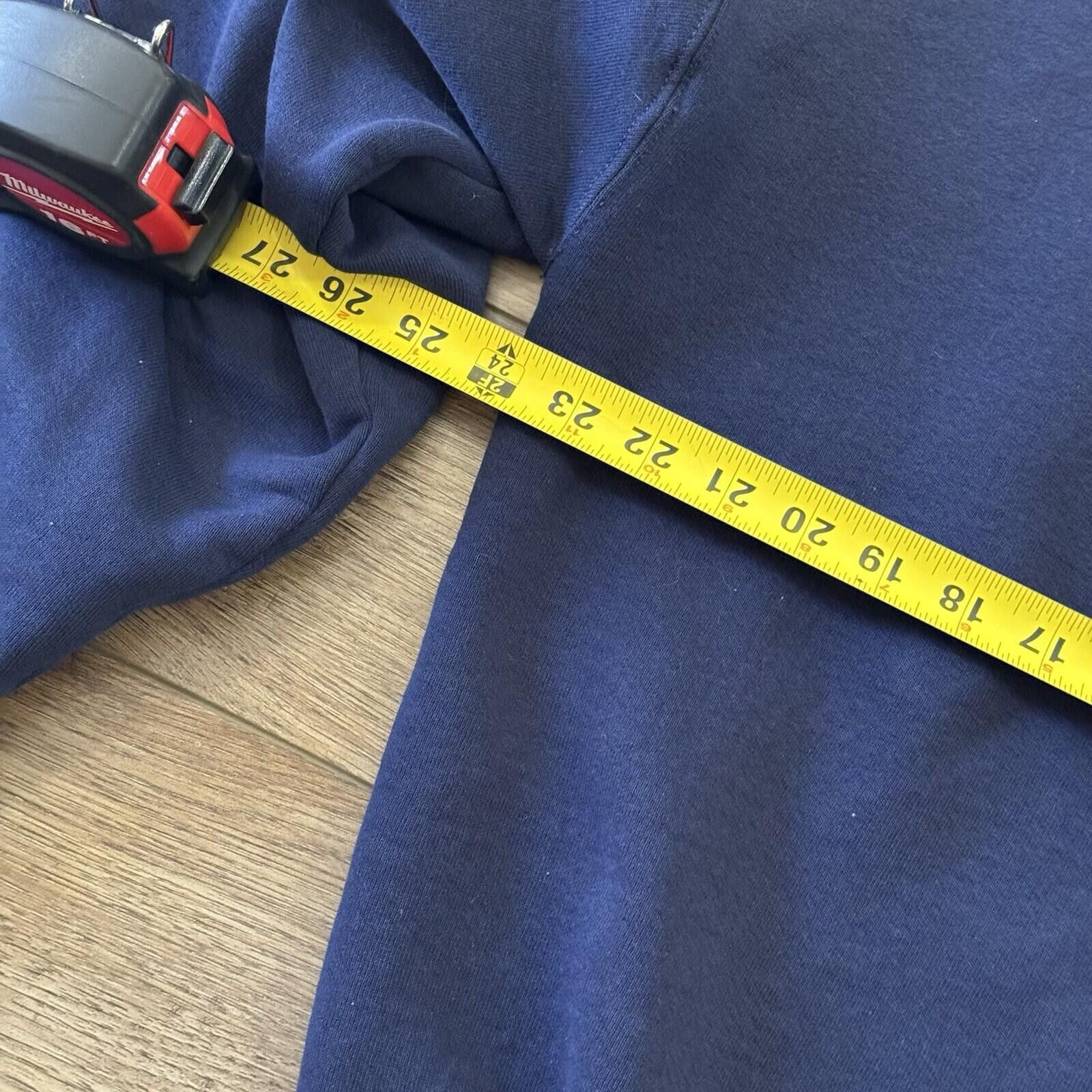 Russell Athletic Vintage 90s Russell Athletic Navy Crewneck Sweatshirt Size L Size US L / EU 52-54 / 3 - 7 Thumbnail