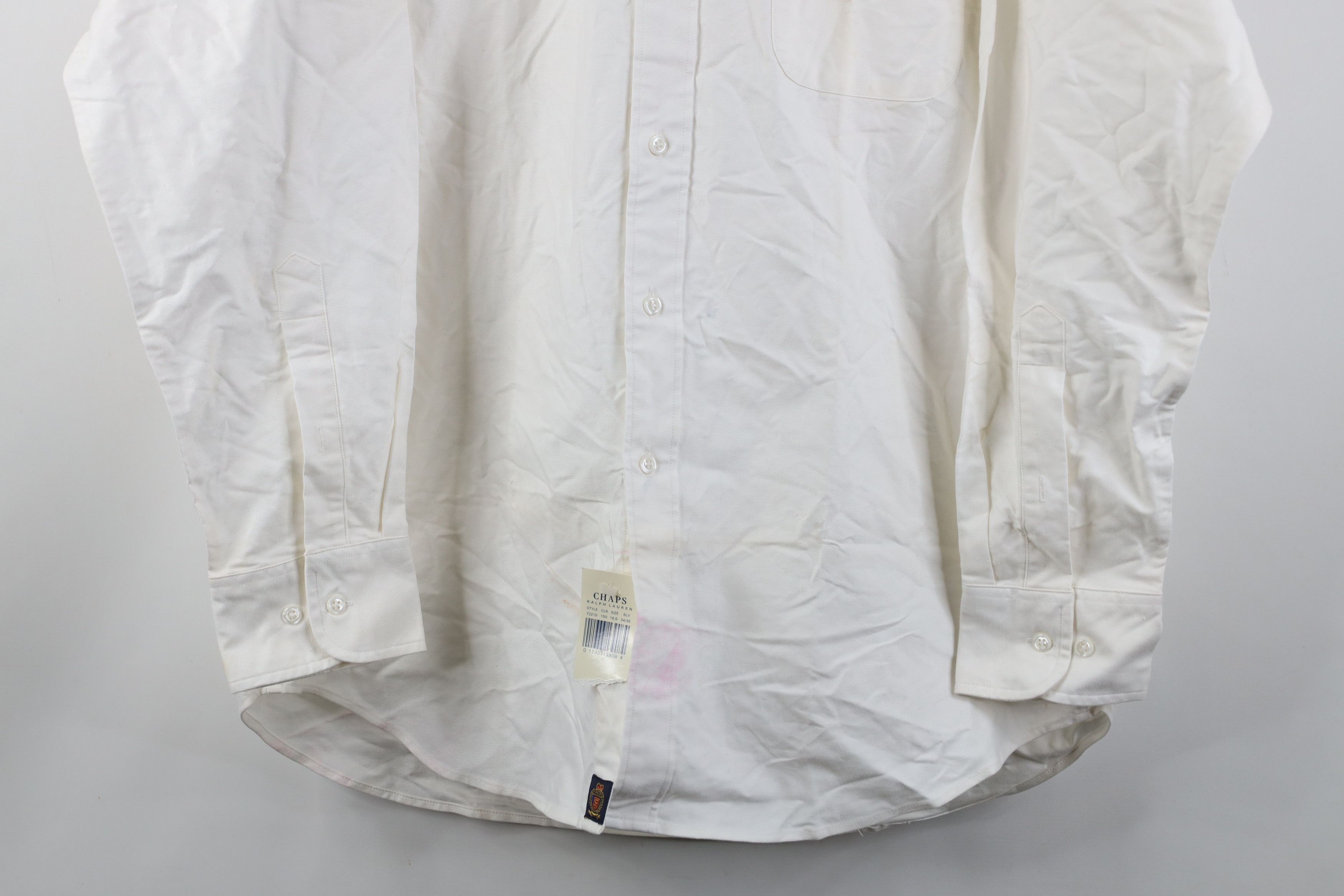 Ralph Lauren Deadstock Vintage 90s Chaps Ralph Lauren Button Down Shirt Size US M / EU 48-50 / 2 - 3 Thumbnail