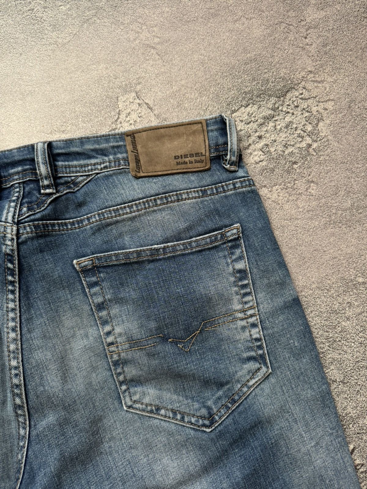 Diesel × Diesel Black Gold Diesel 34/30 denim pant trouser Jean chino distressed y2k Size US 34 / EU 50 - 16 Thumbnail