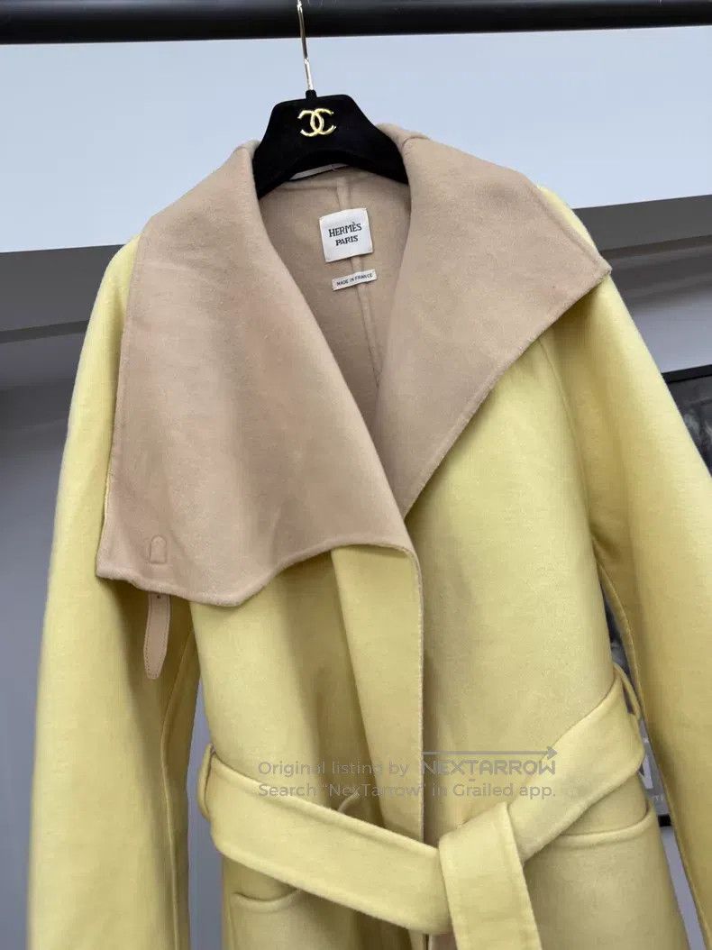 Hermes Hermes Spring/Summer 2025 Baby Yellow and Multicolored Cas Size XS / US 0-2 / IT 36-38 - 2 Thumbnail
