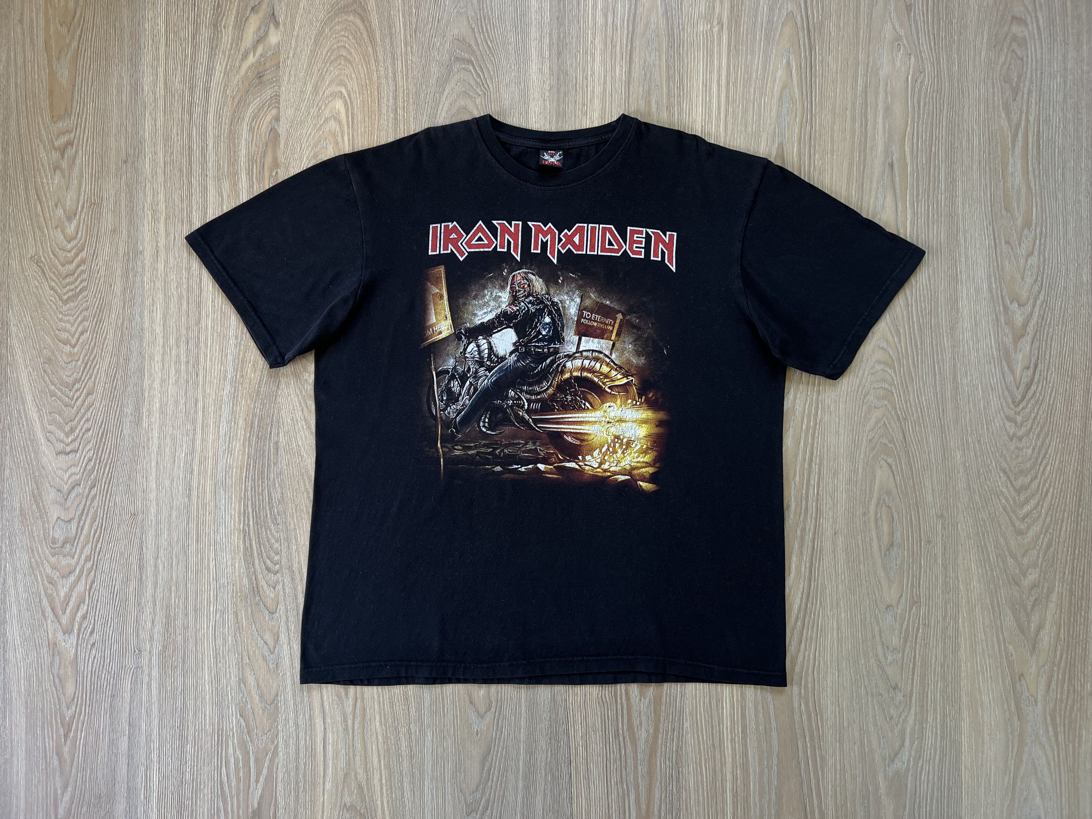 Vintage Iron Maiden To Eternity Follow This Lane T-Shirt